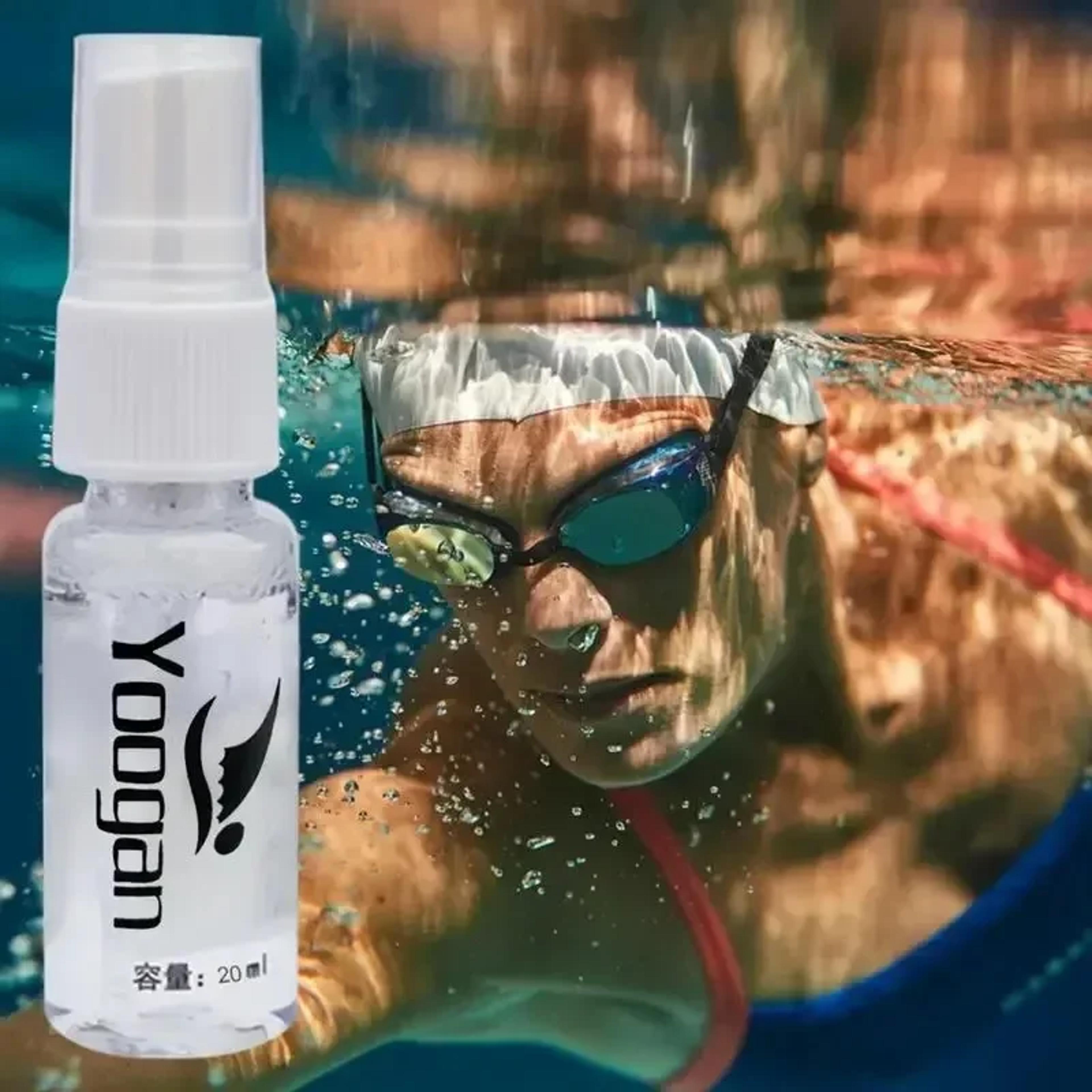 anti fog spray for swim goggles, diving mask & glasses lens cleaner defogger solution