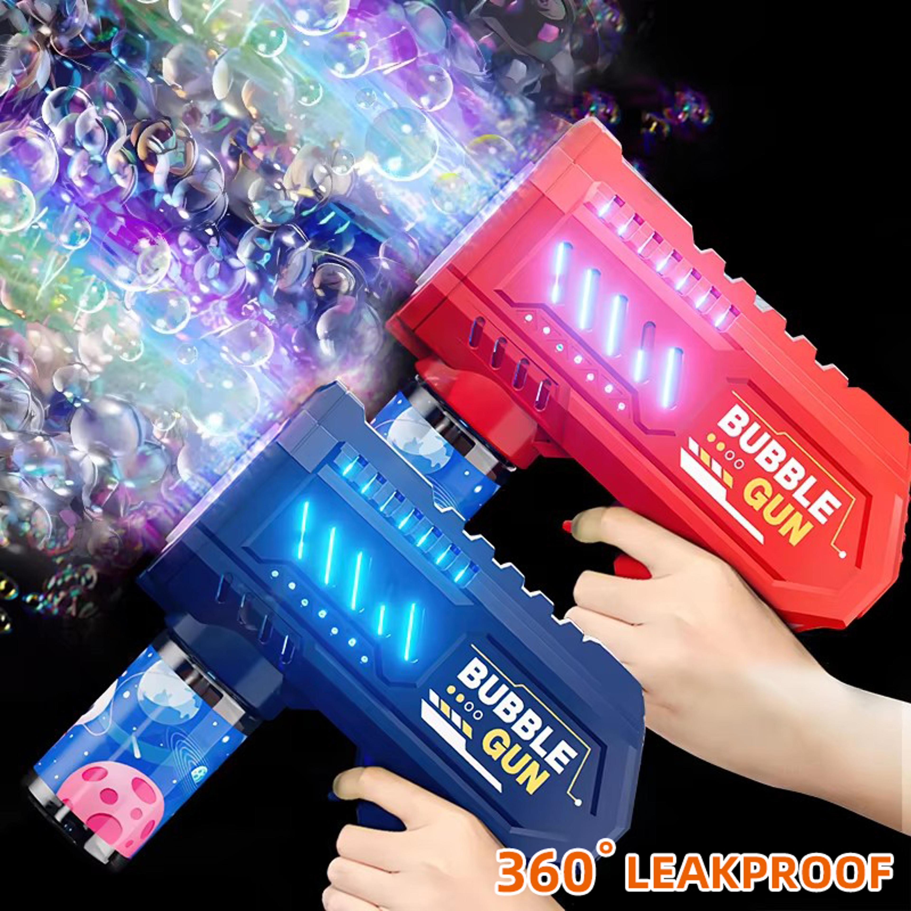 rocket bubble gun automatic bubble machine for kids outdoor bubble toy fun blower