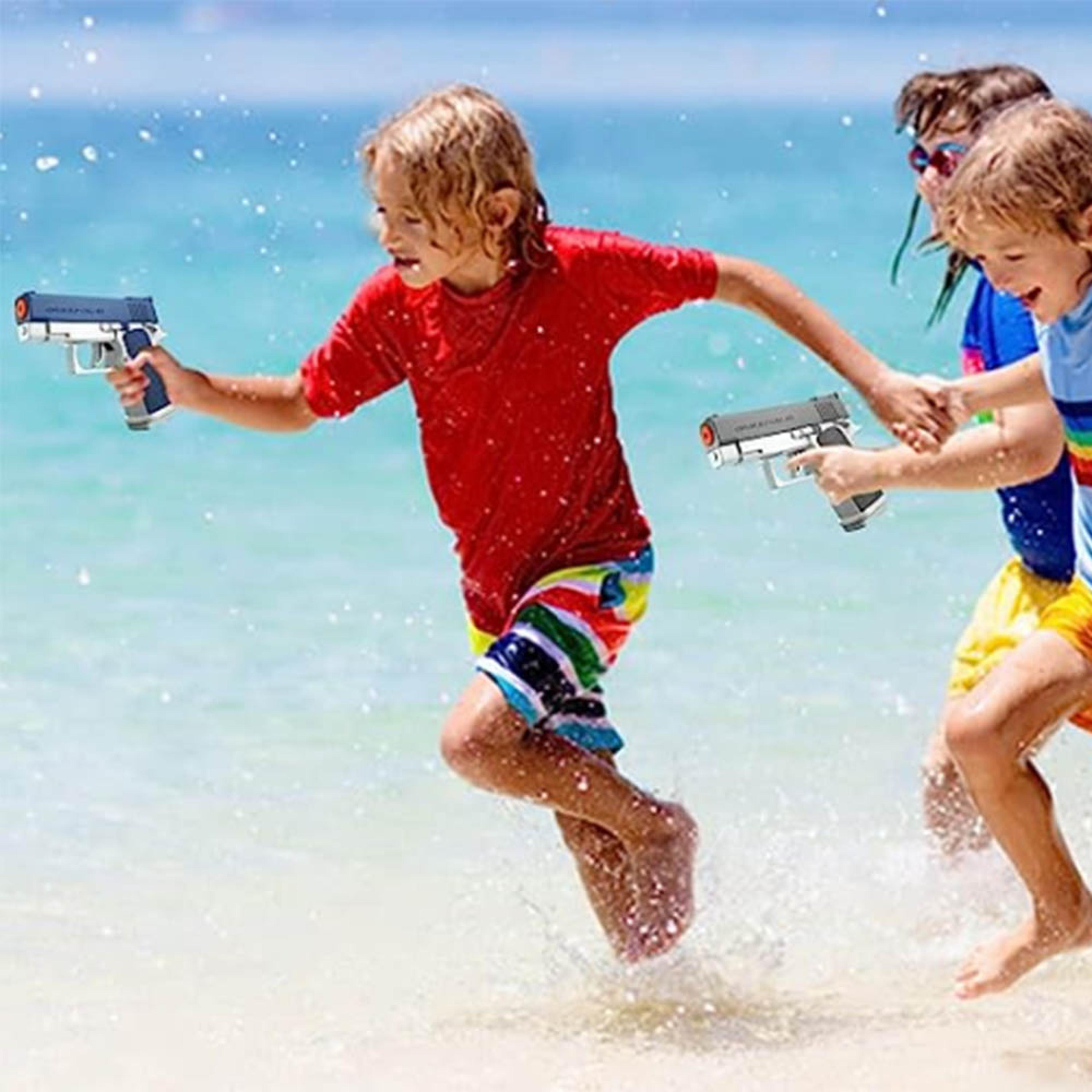 manual water gun for kids outdoor summer beach toy pistol