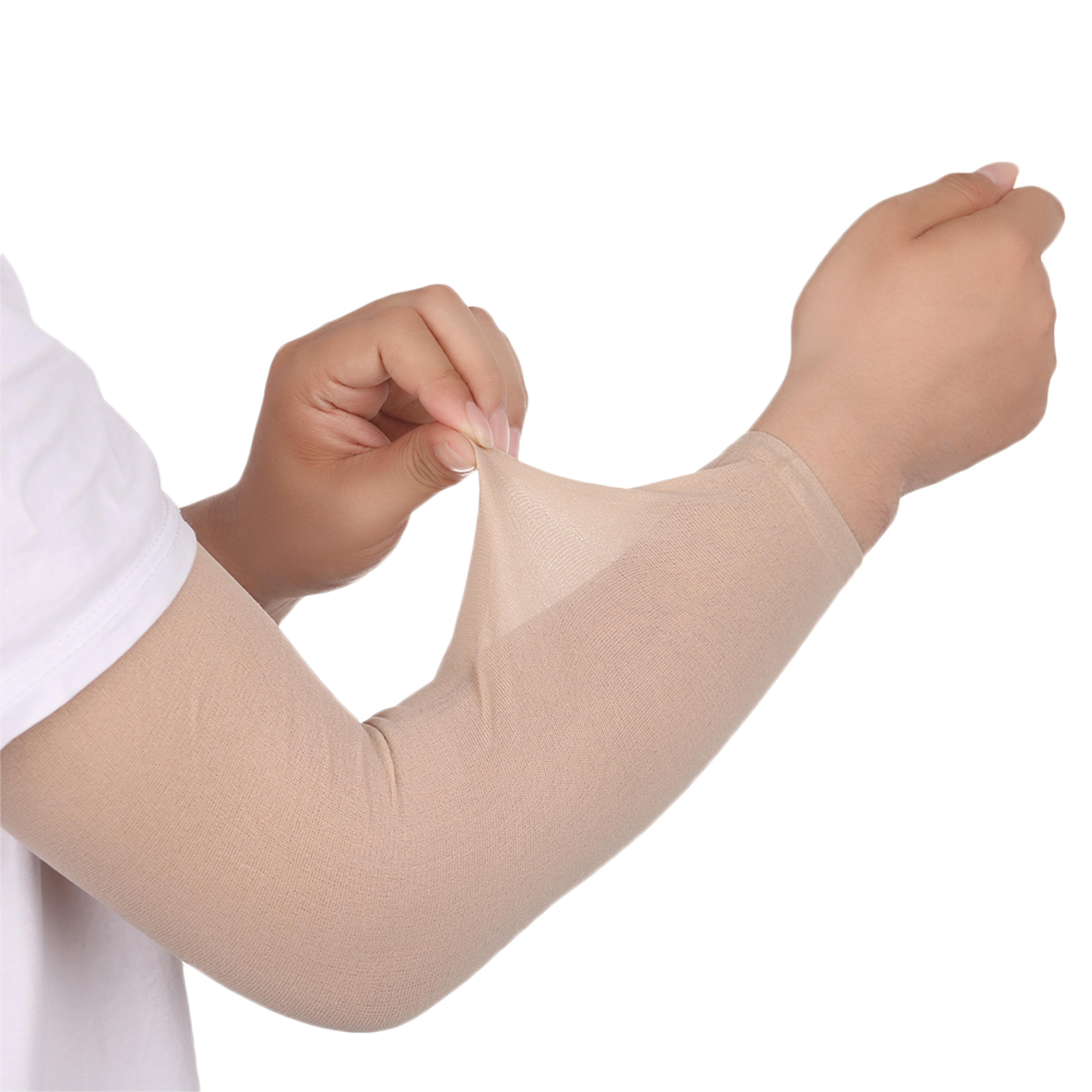 skin tone tattoo cover up compression arm sleeve for sun protection