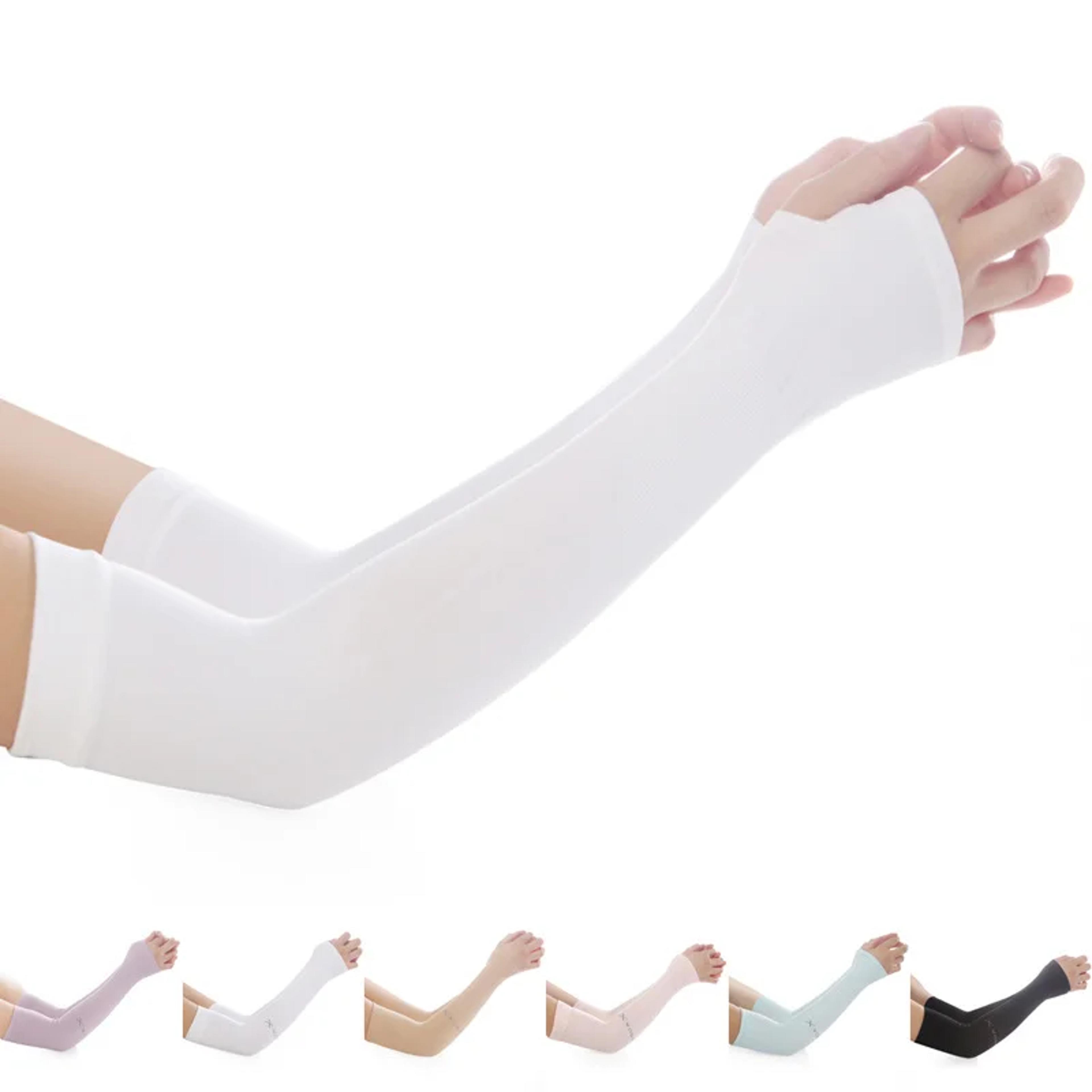uv protection arm sleeves cooling sun protection arm cover for running cycling fishing