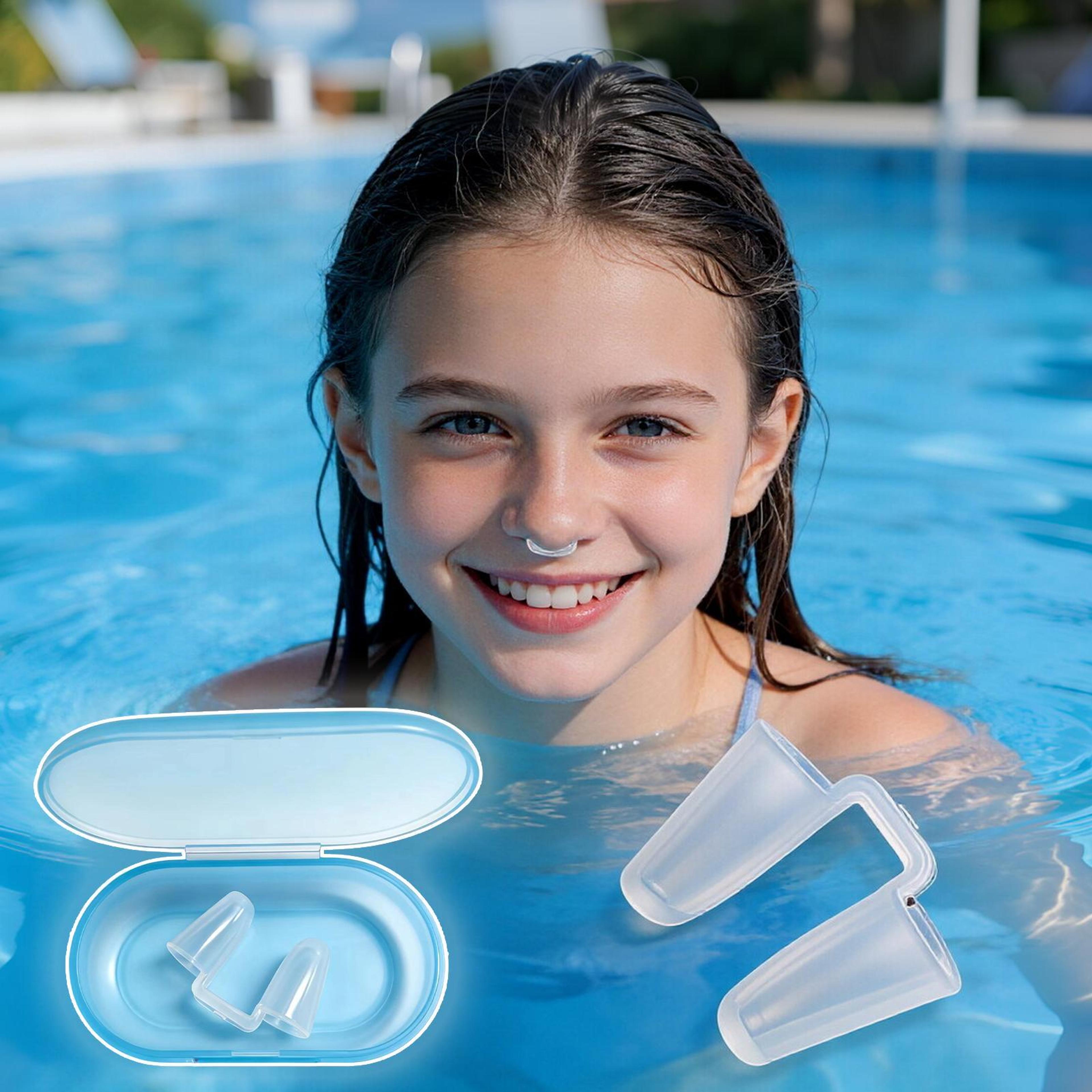 aqua seal soft silicone swimming nose clip for snorkeling, diving & pool training