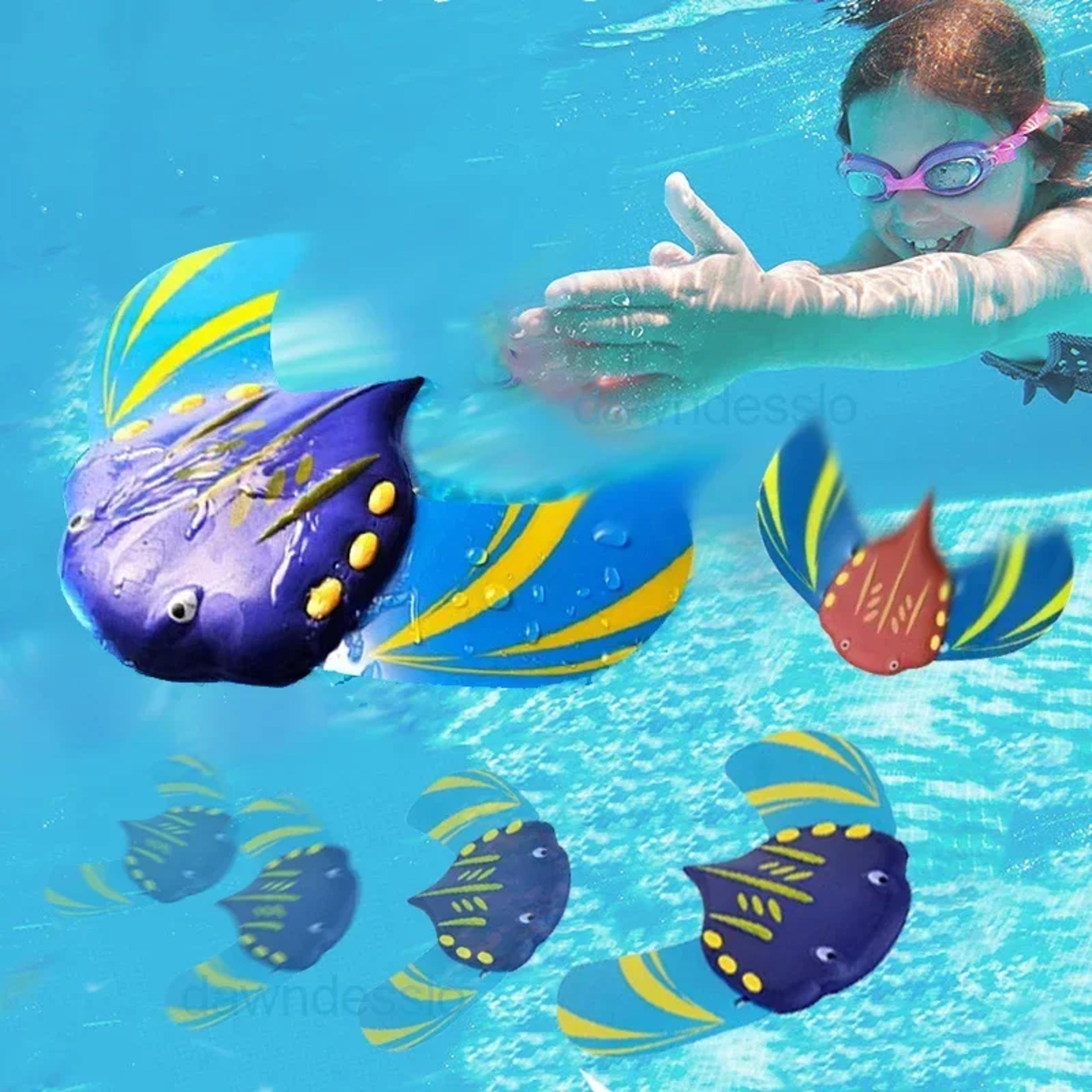 manta glide water splash ray toy for kids pool & beach fun