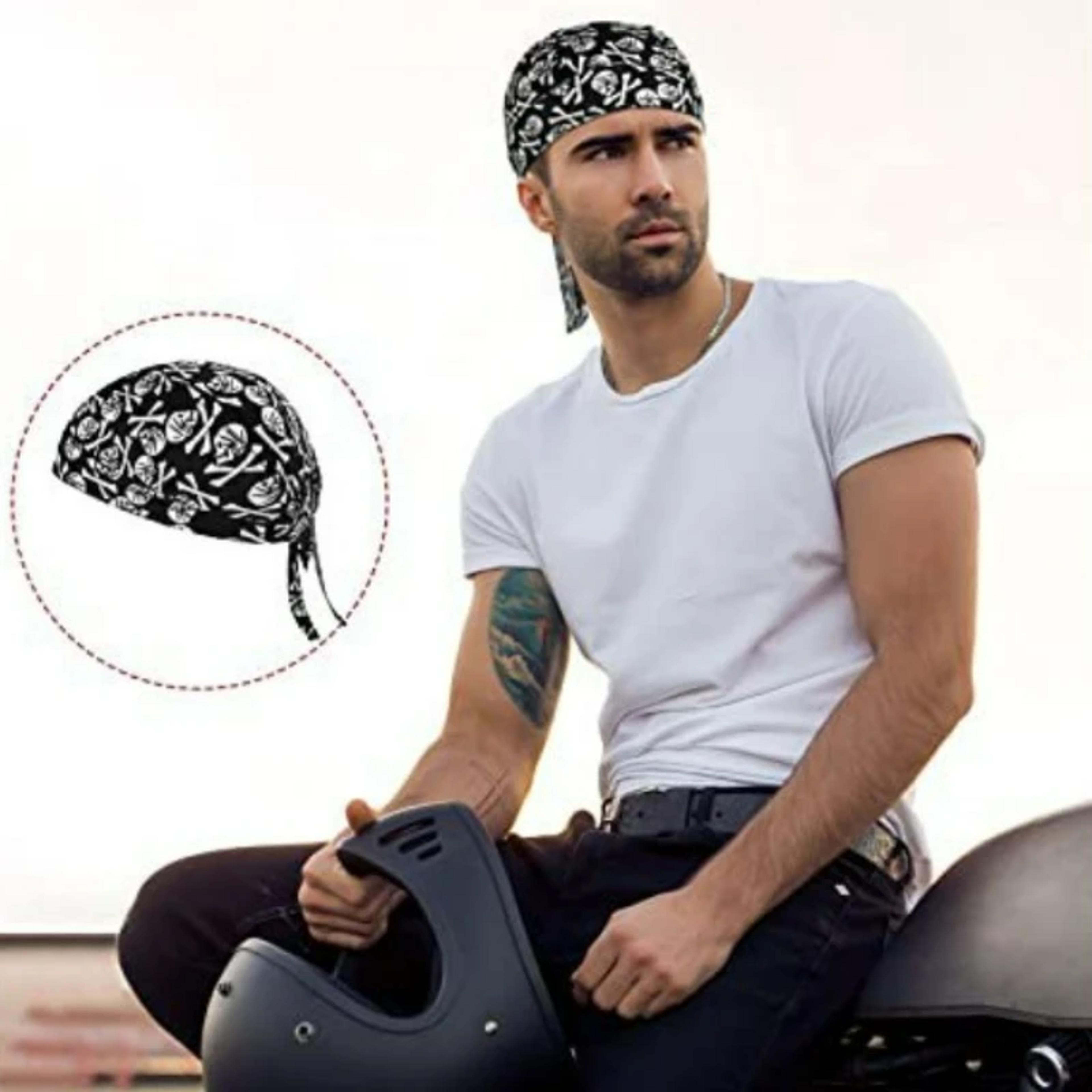 sun protection cycling cap breathable sweat wicking helmet liner cooling bike hat unisex