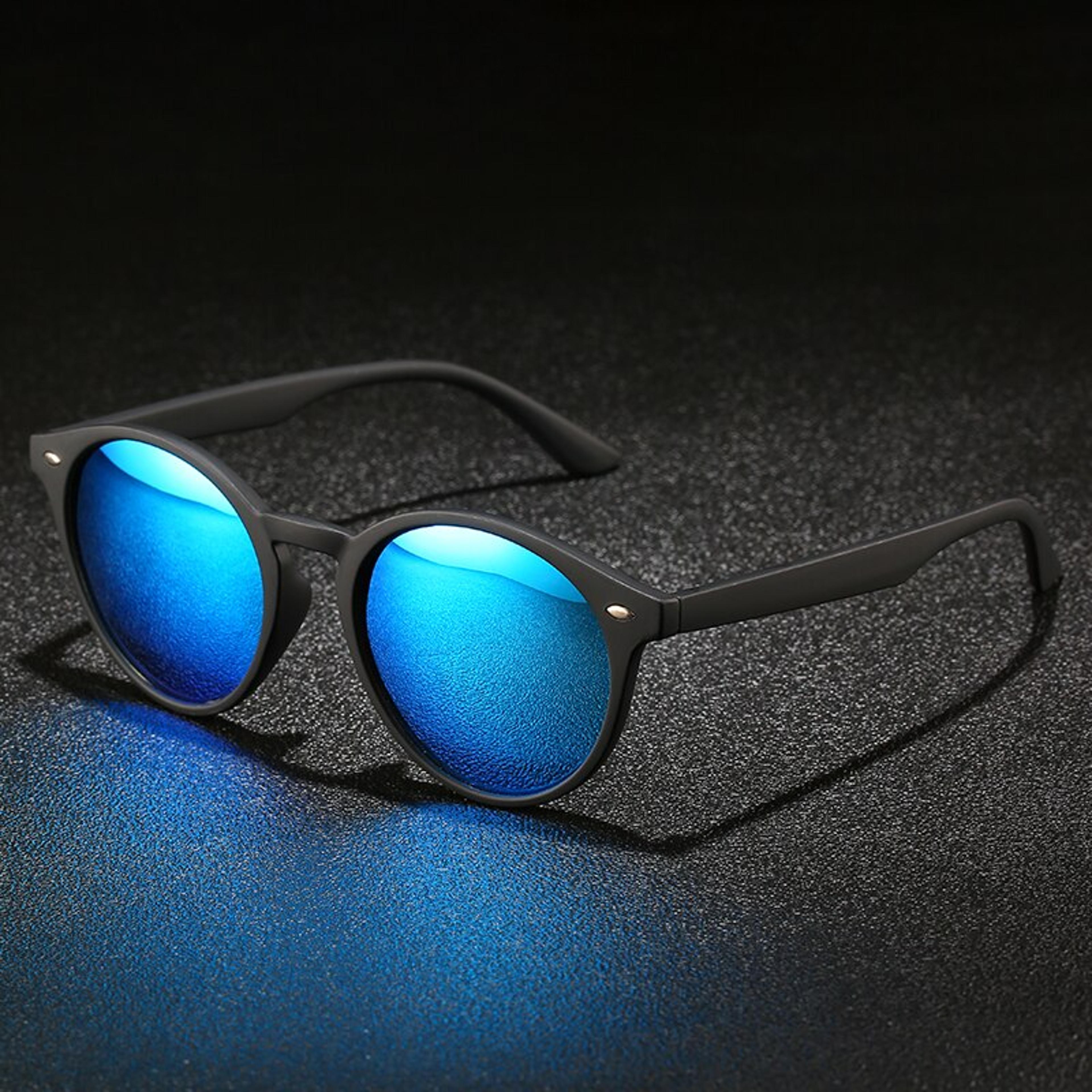 vintage round sunglasses for men & women classic retro driving eyewear