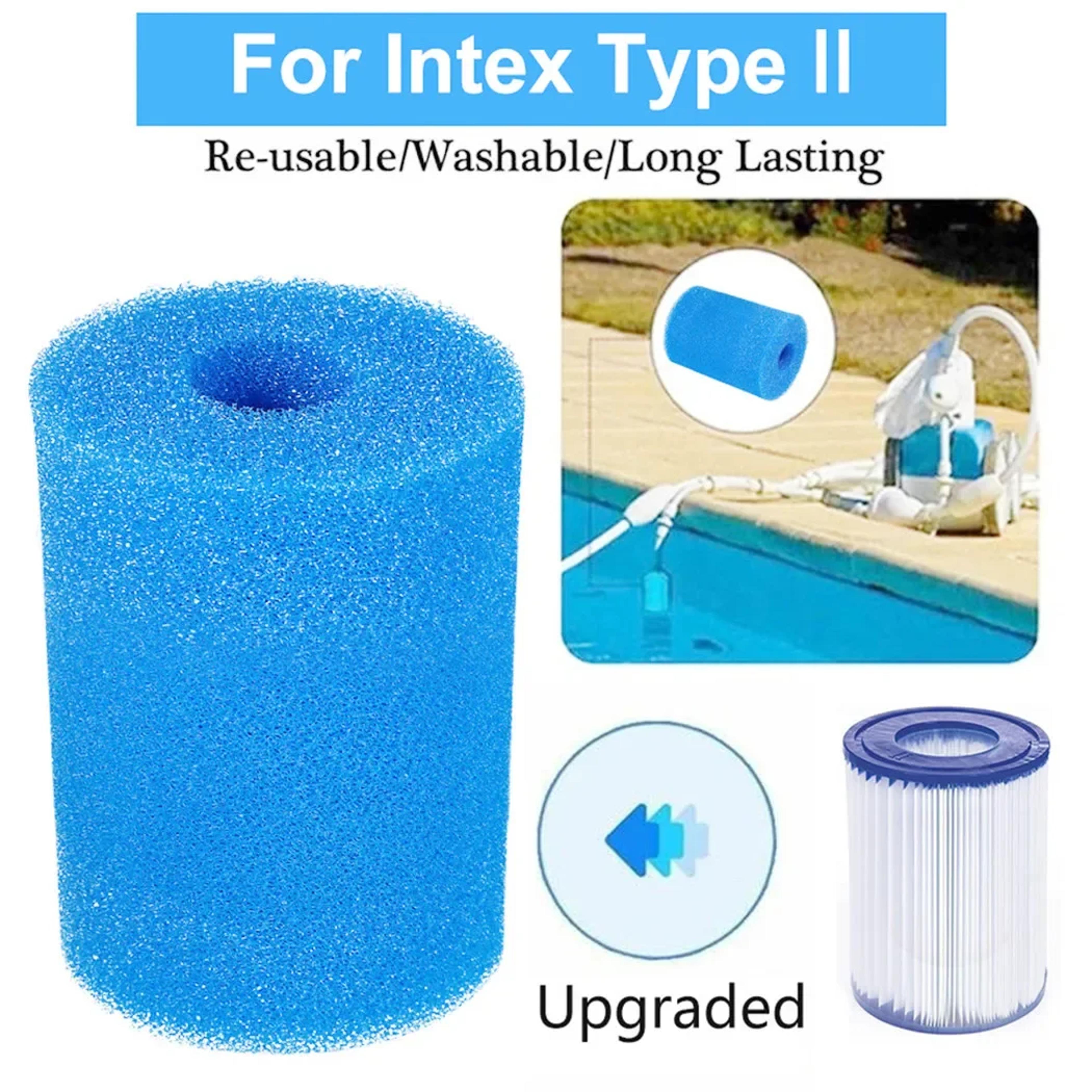 reusable pool filter foam cartridge for type swimming pool filter sponge