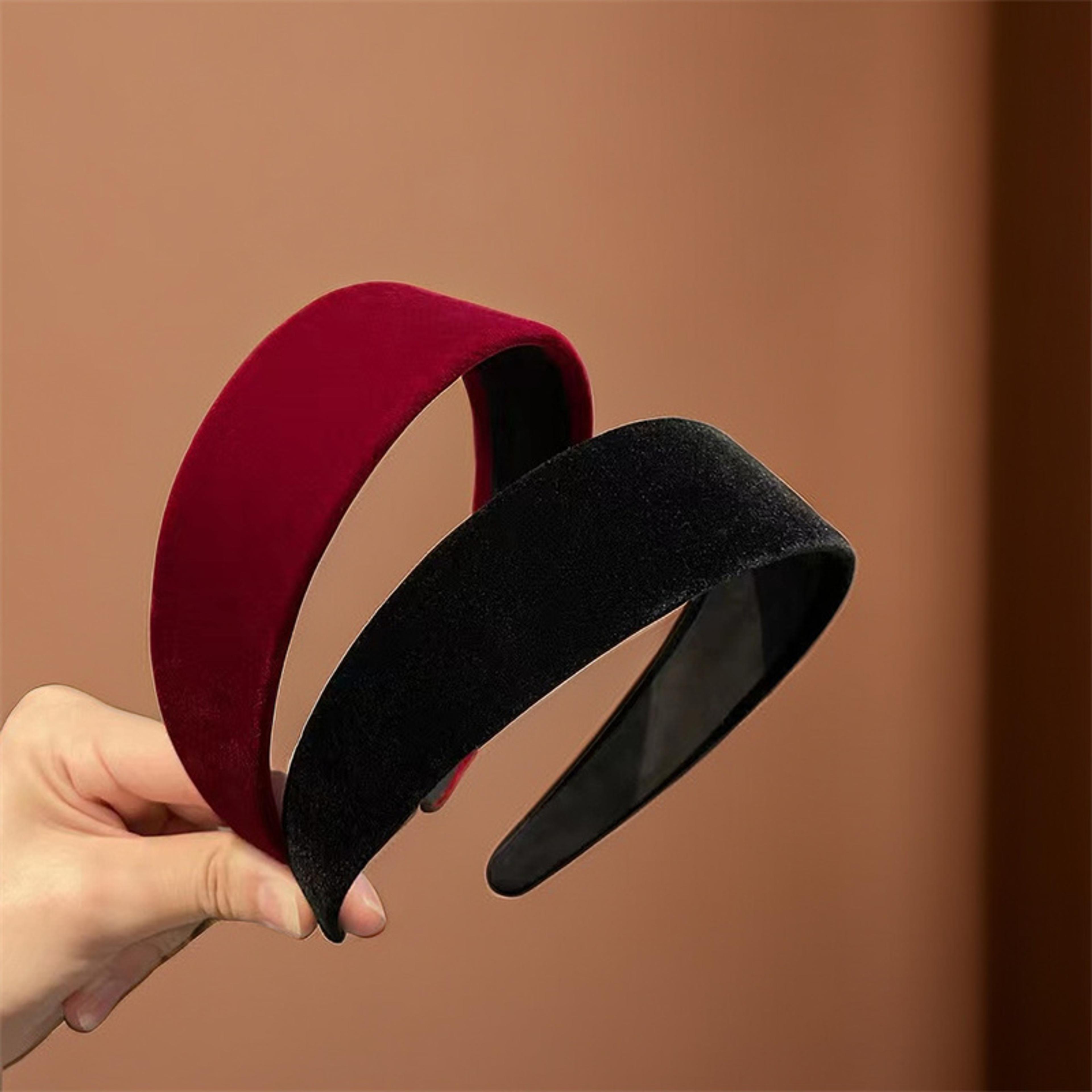 cozy plush fleece headband for women soft stretch winter hair band