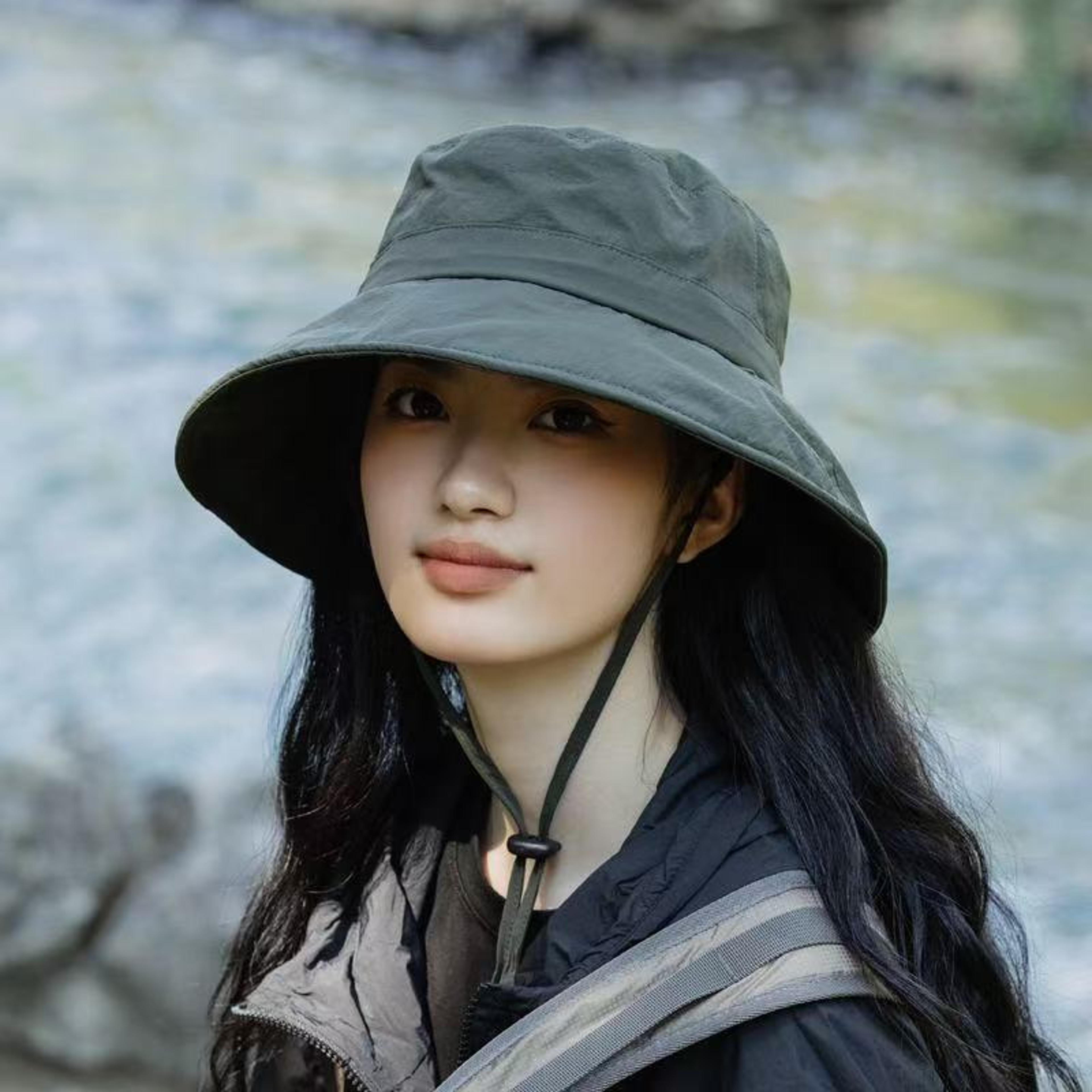 uv protection wide brim bucket hat for fishing, hiking & summer outdoor adventures