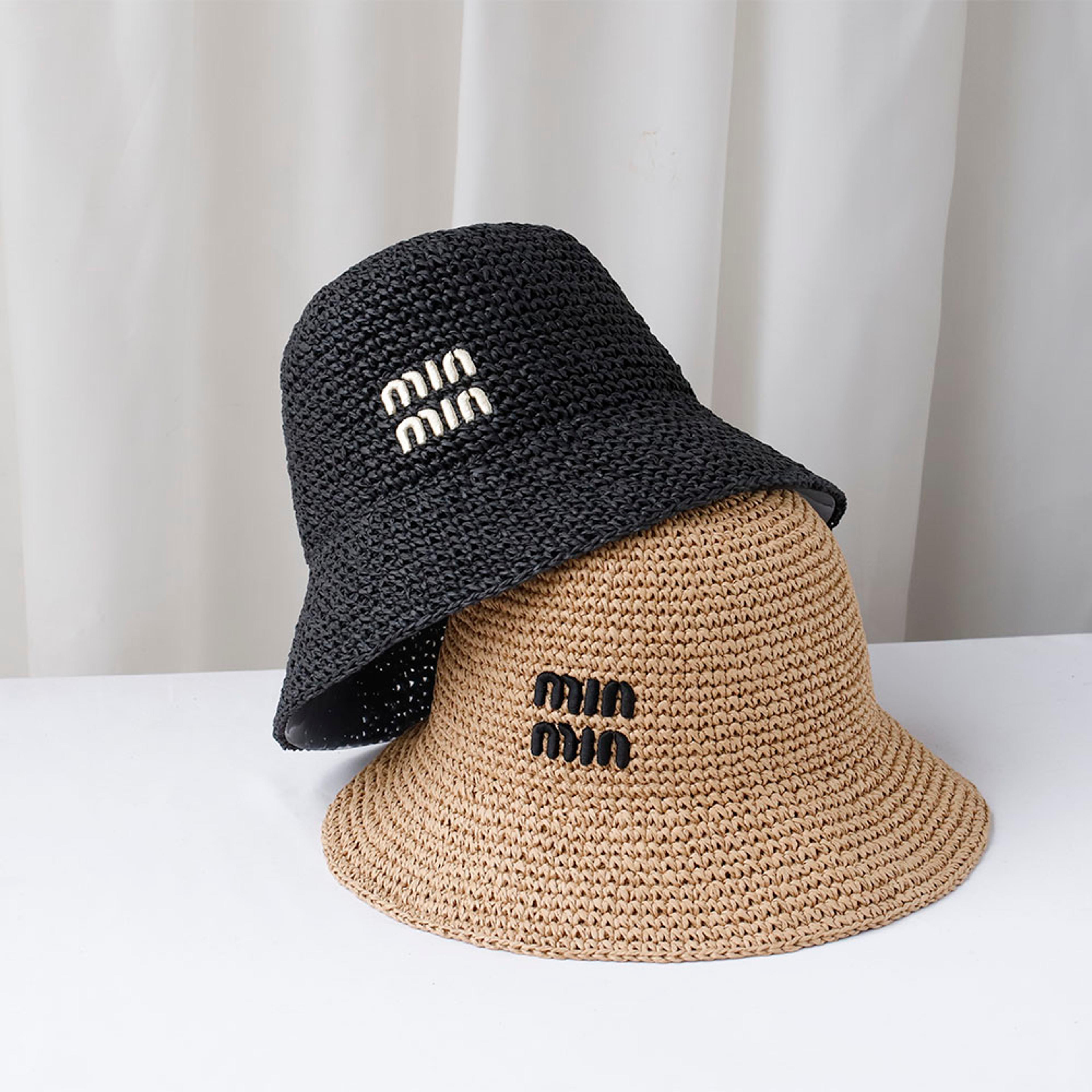 hand made embroidered wide brim sun hat for women | straw panama beach hat