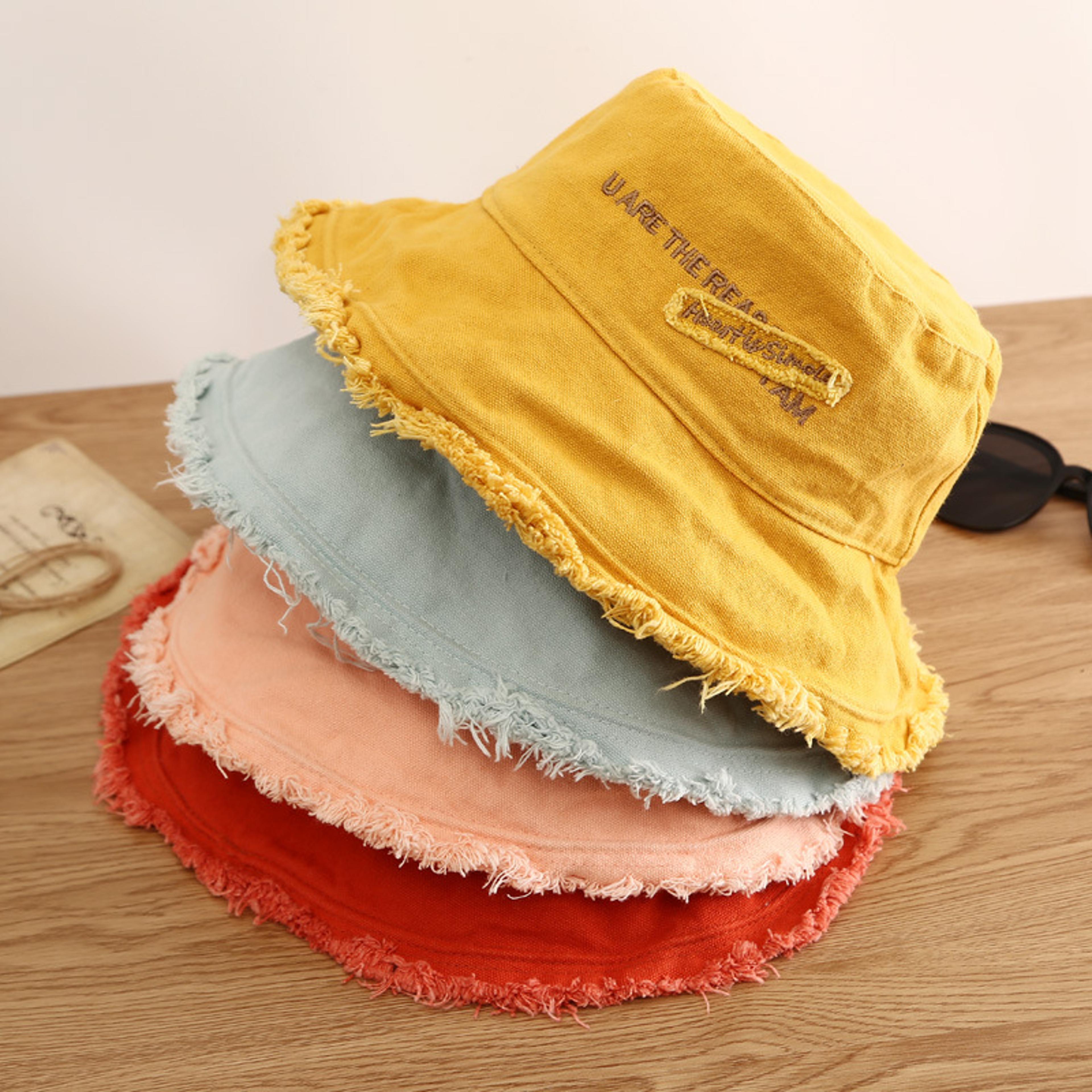womens cotton bucket hat summer sun hat with wide brim for beach, travel & everyday wear