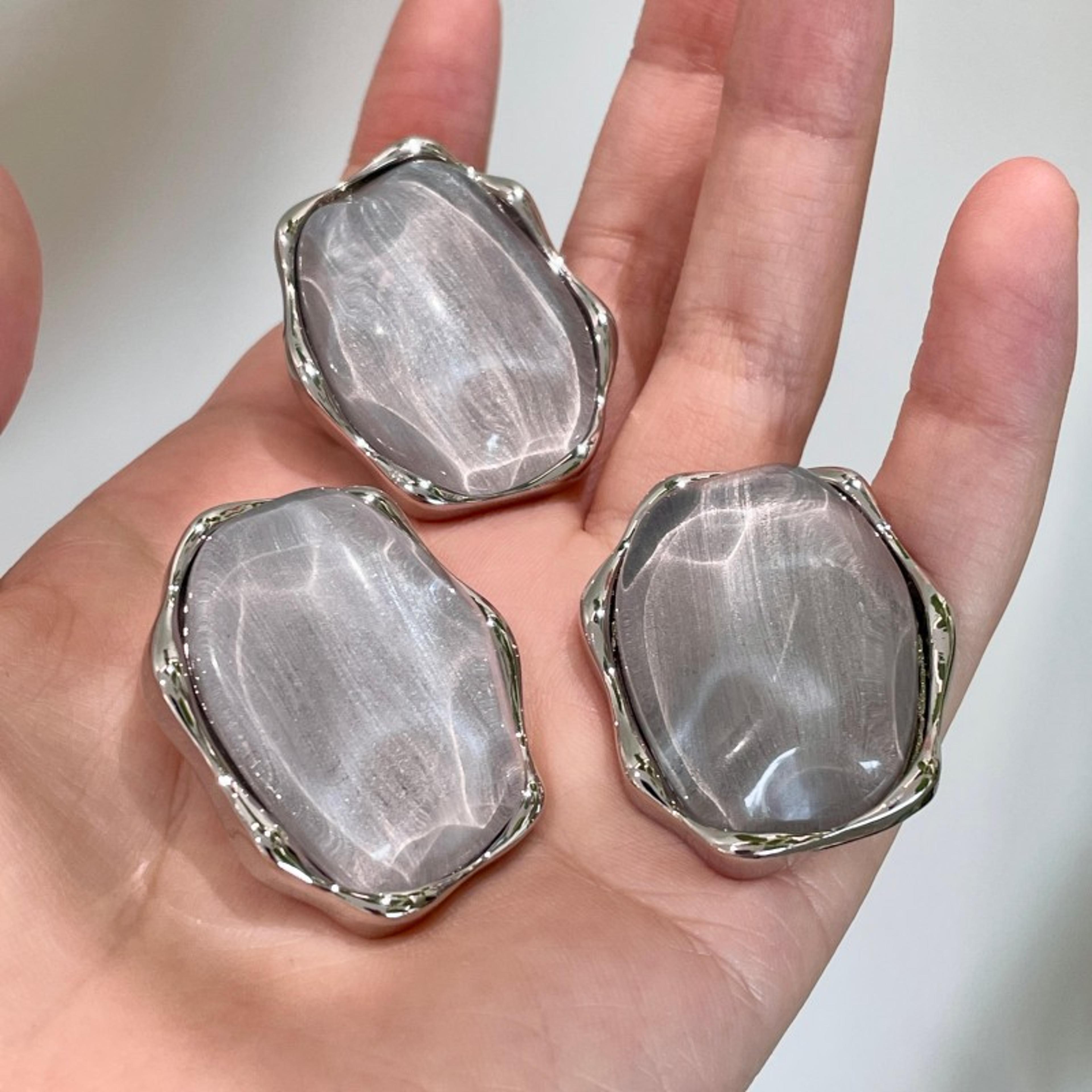 vintage geometric resin statement earrings for women bold fashion jewelry