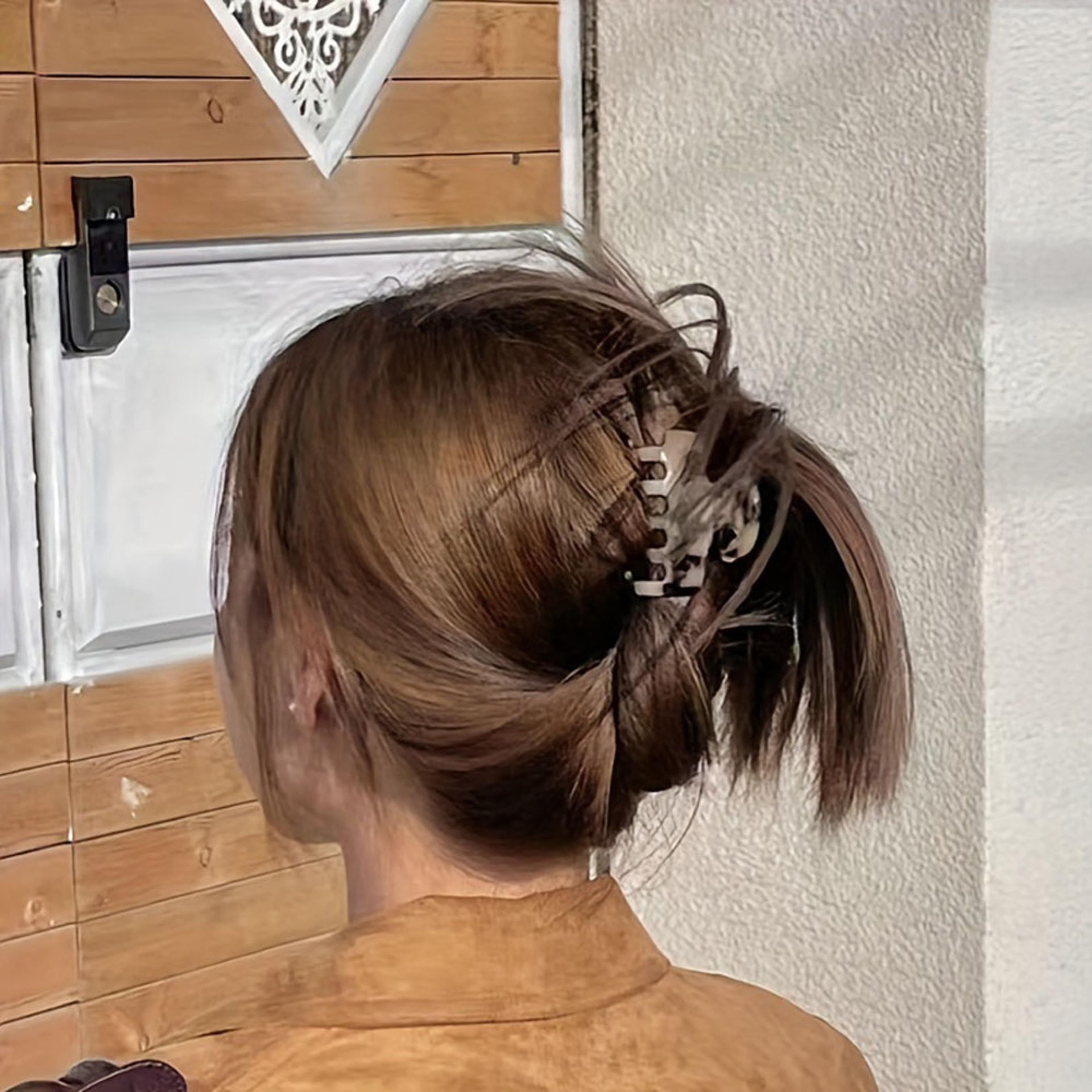 luxury hair claw clip for women elegant small shark hair clip for secure everyday styling
