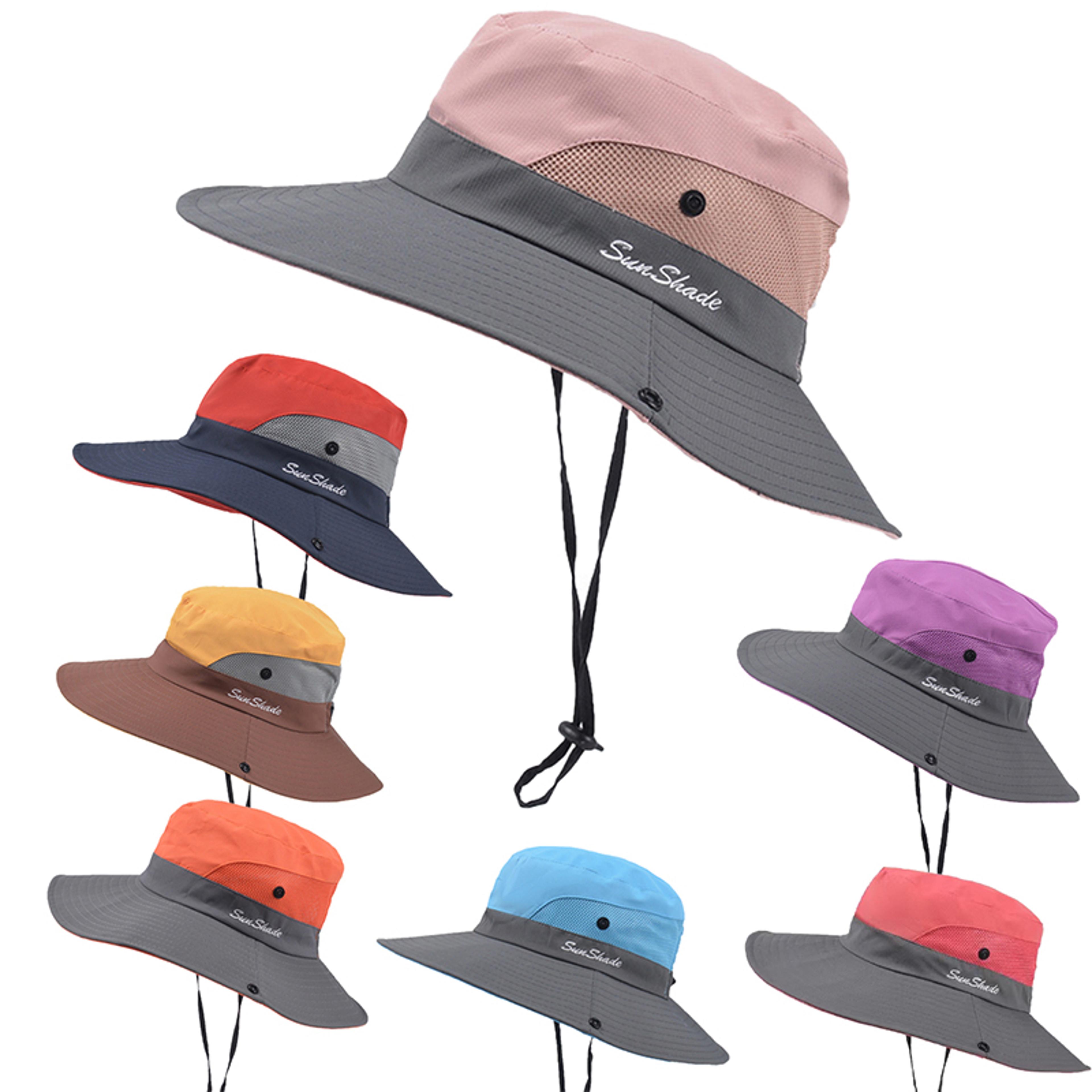 foldable sun hat for men & women mesh breathable fishing hat for hiking, travel & outdoor adventures