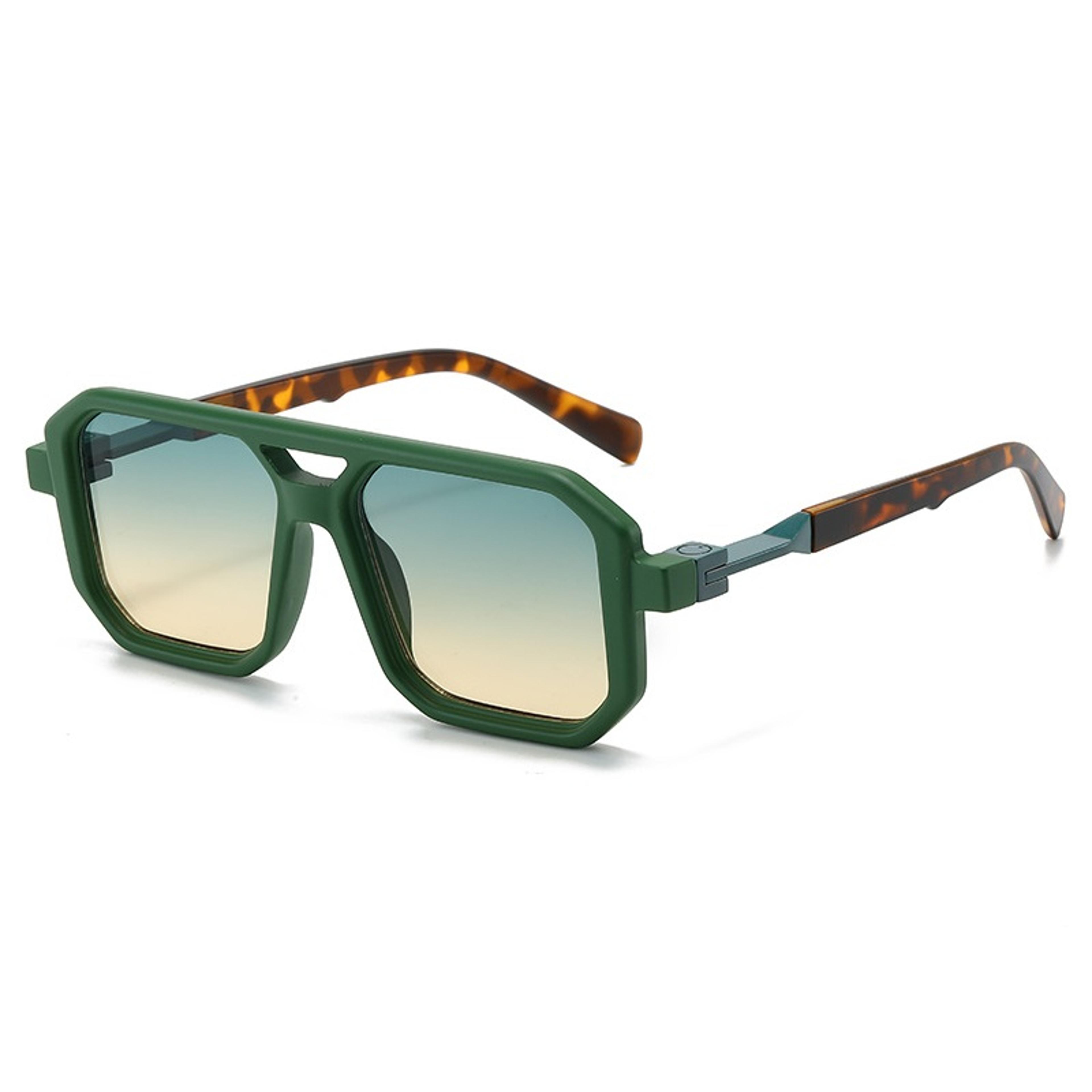 retro square pilot sunglasses uv vintage shades for women & men