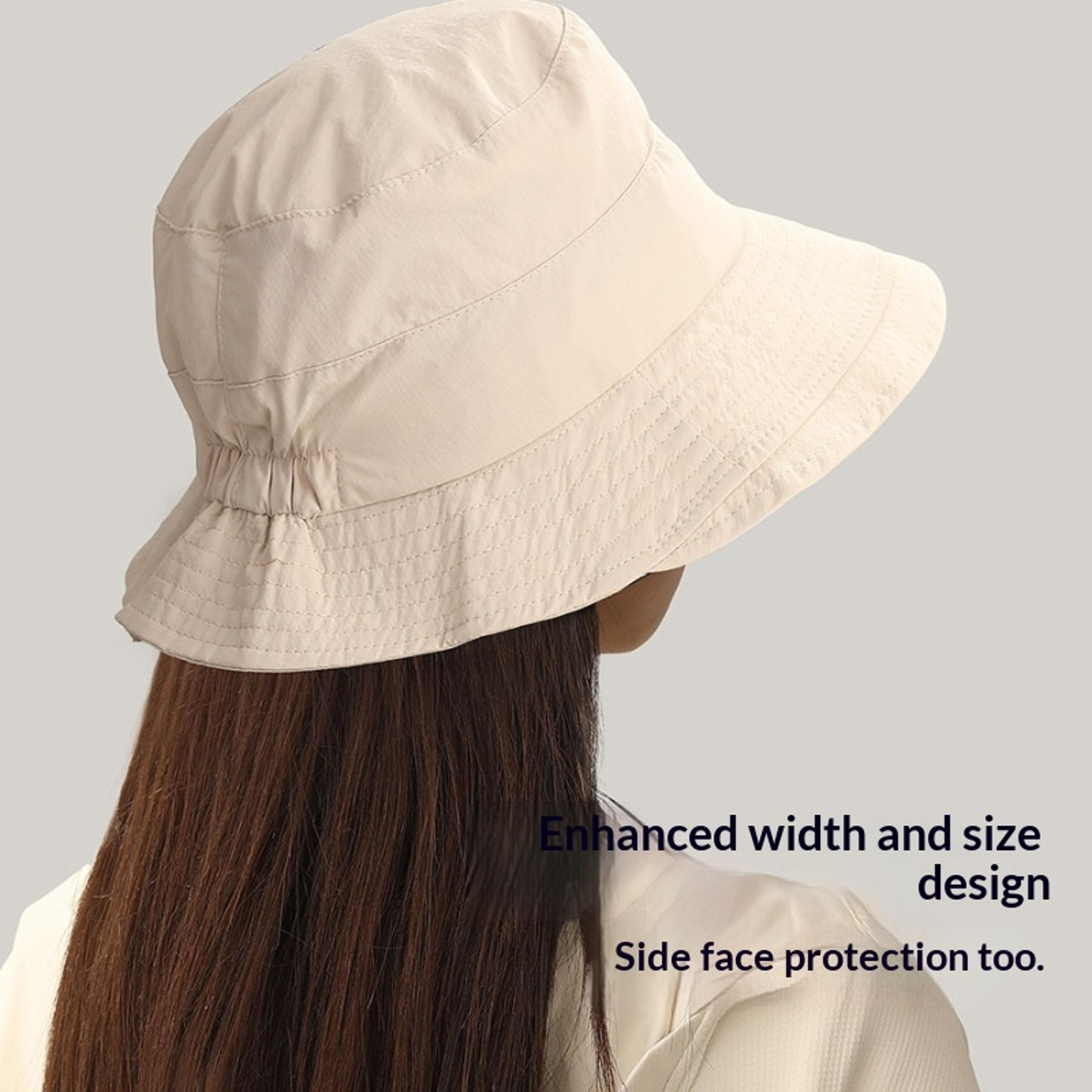 women's bucket hat with uv protection sun hat design for hiking, camping & travel