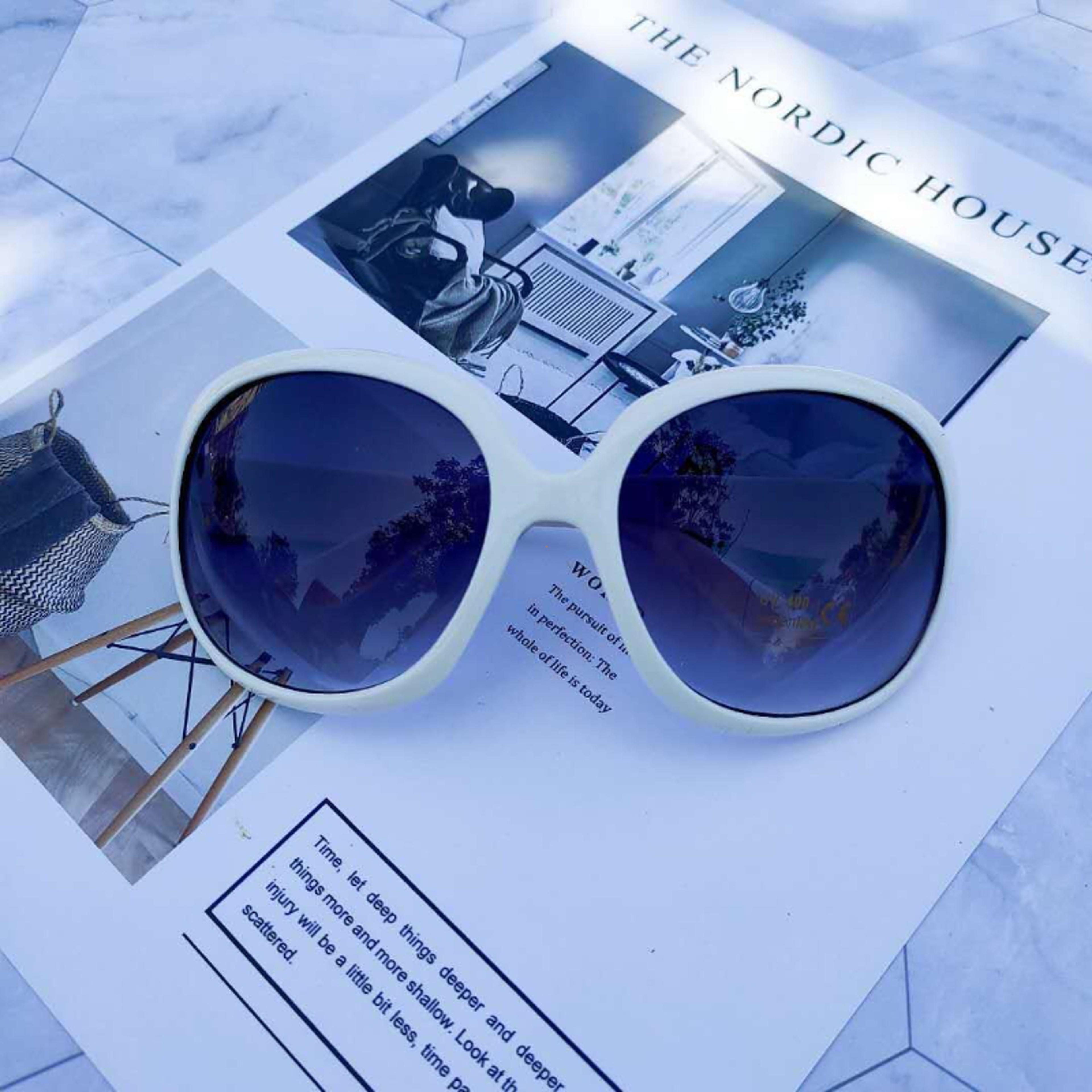 oversized round sunglasses for women uv designer fashion eyewear