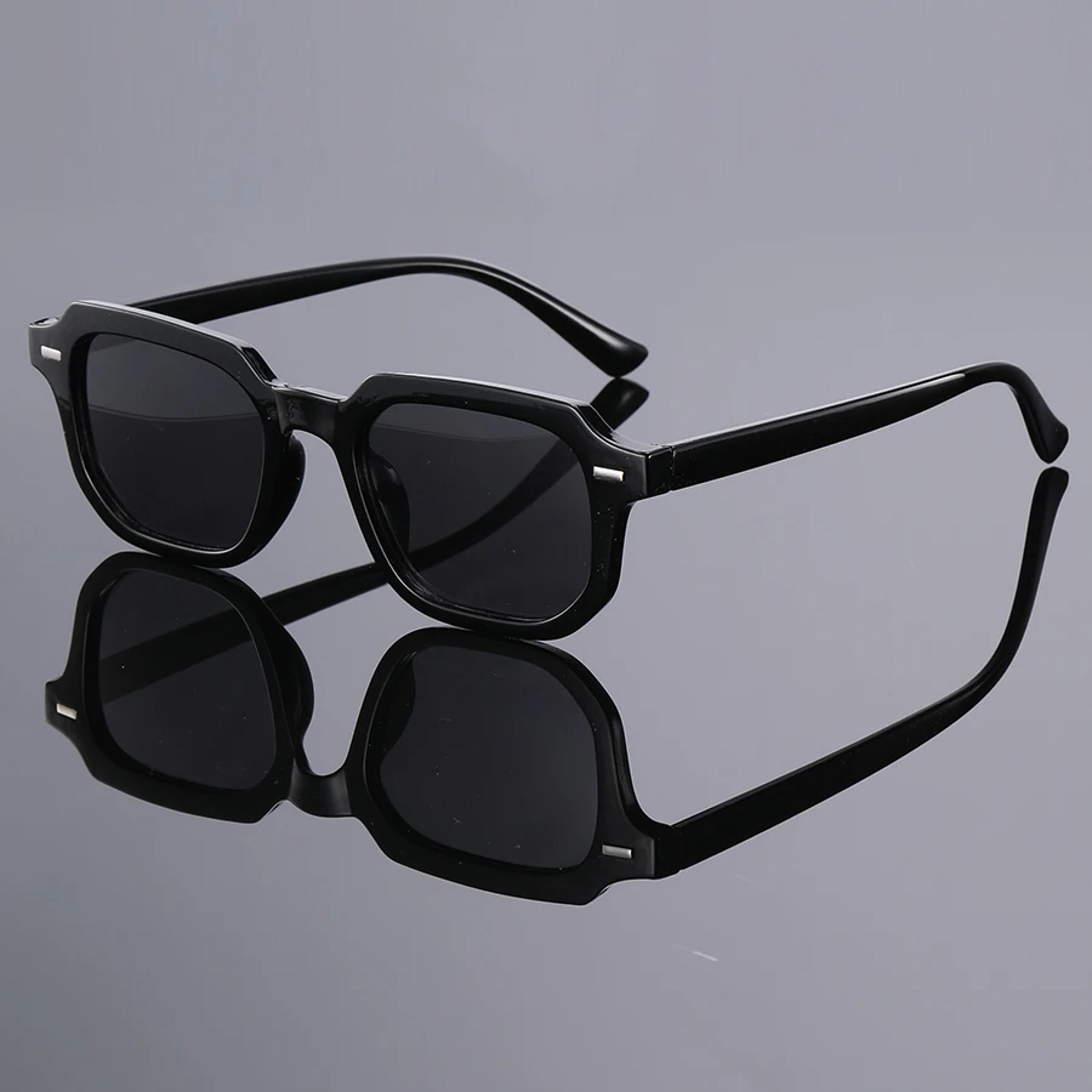 retro men's sunglasses retro rectangular sunglasses for driving, travel & everyday style
