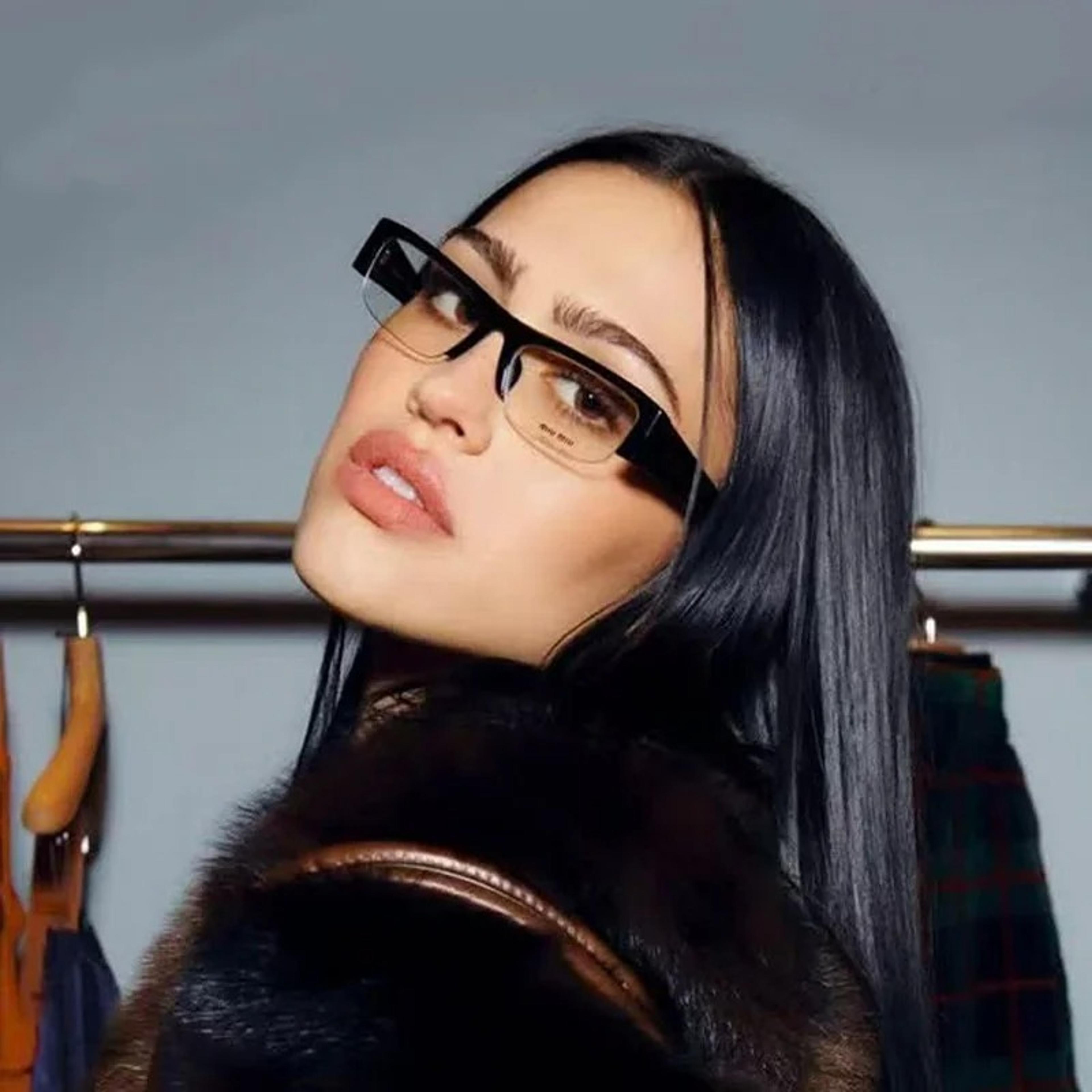 retro rectangle sunglasses uv half frame chunky shades for women & men