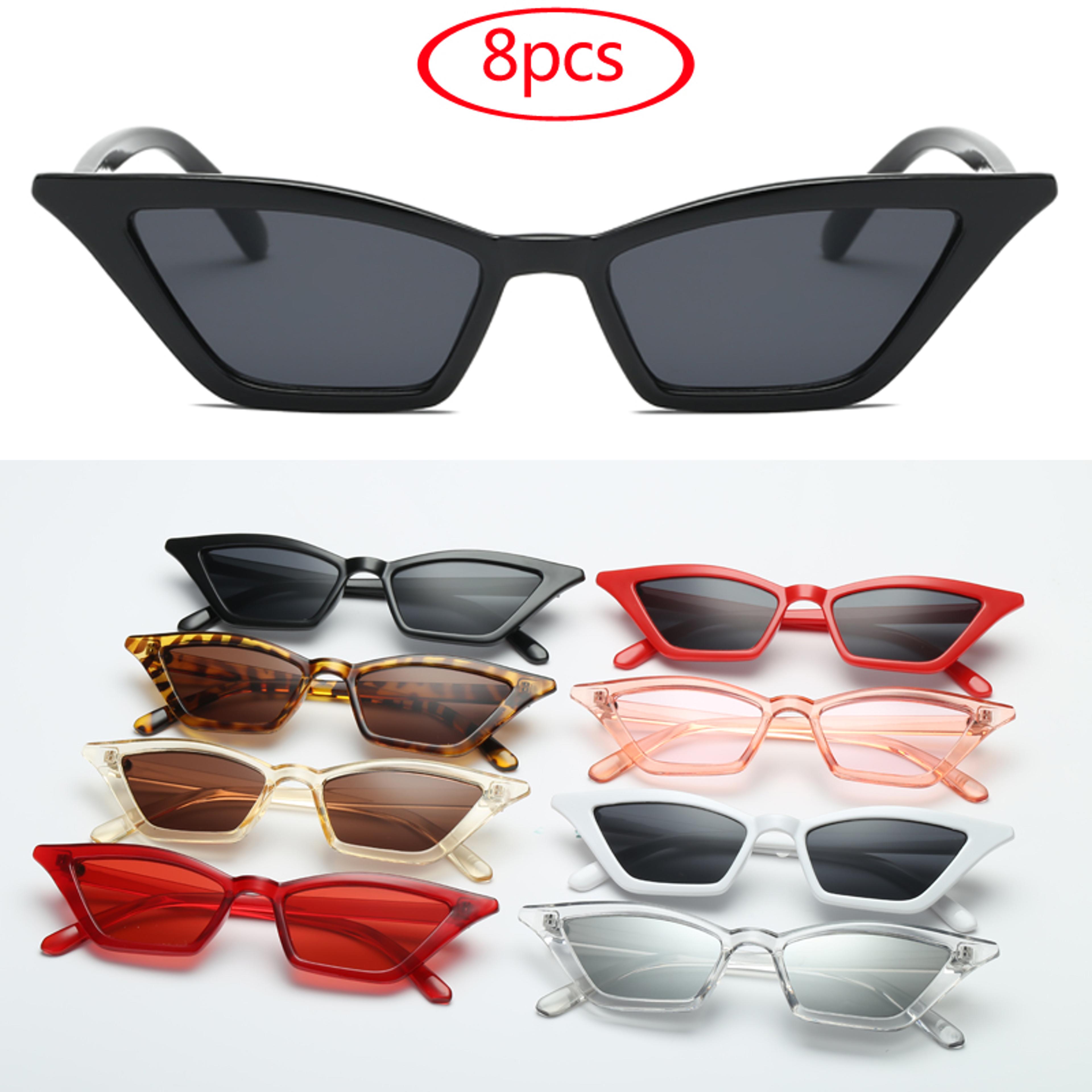 vintage cat eye sunglasses for women uv retro designer small frame shades