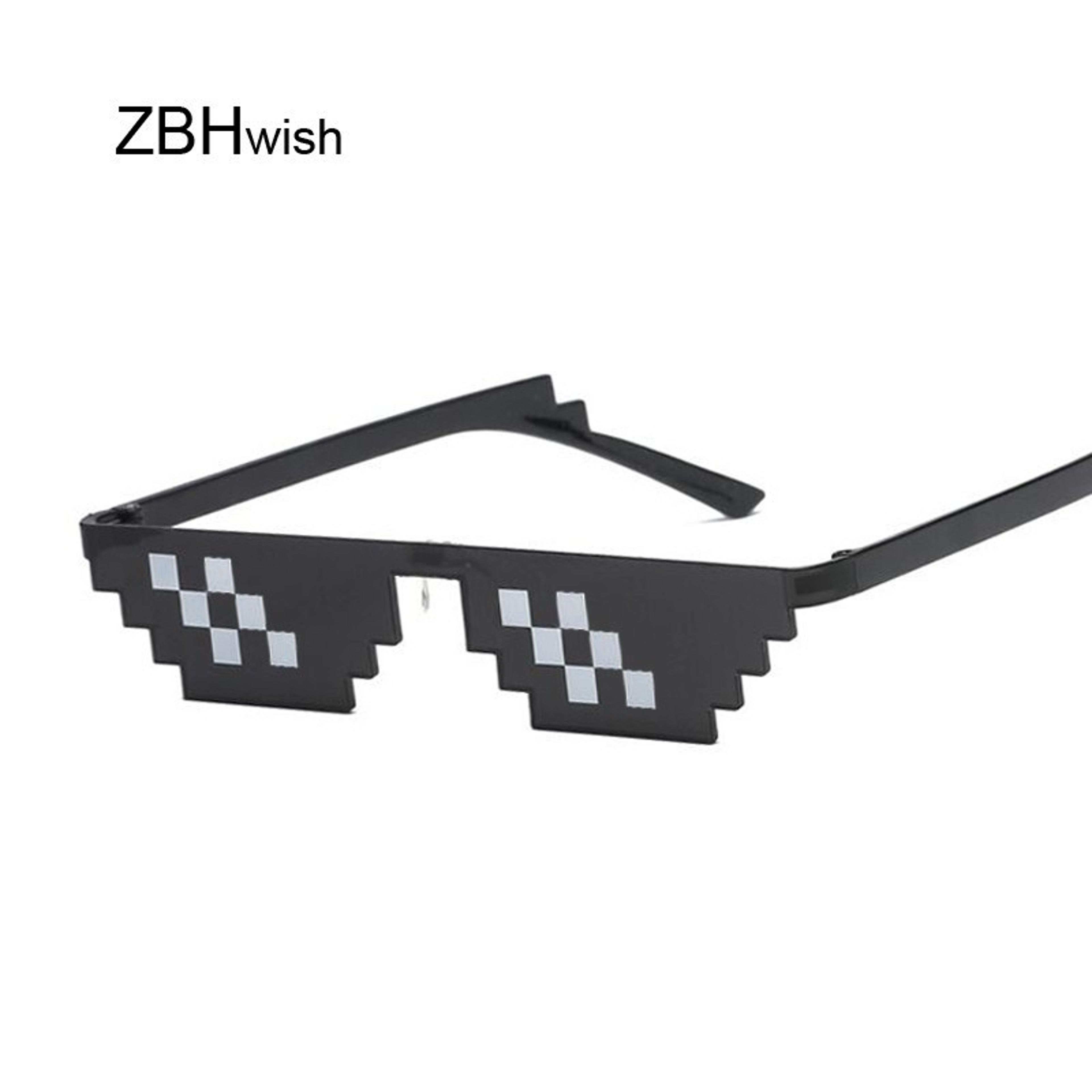 pixelated sunglasses retro party glasses for men & women