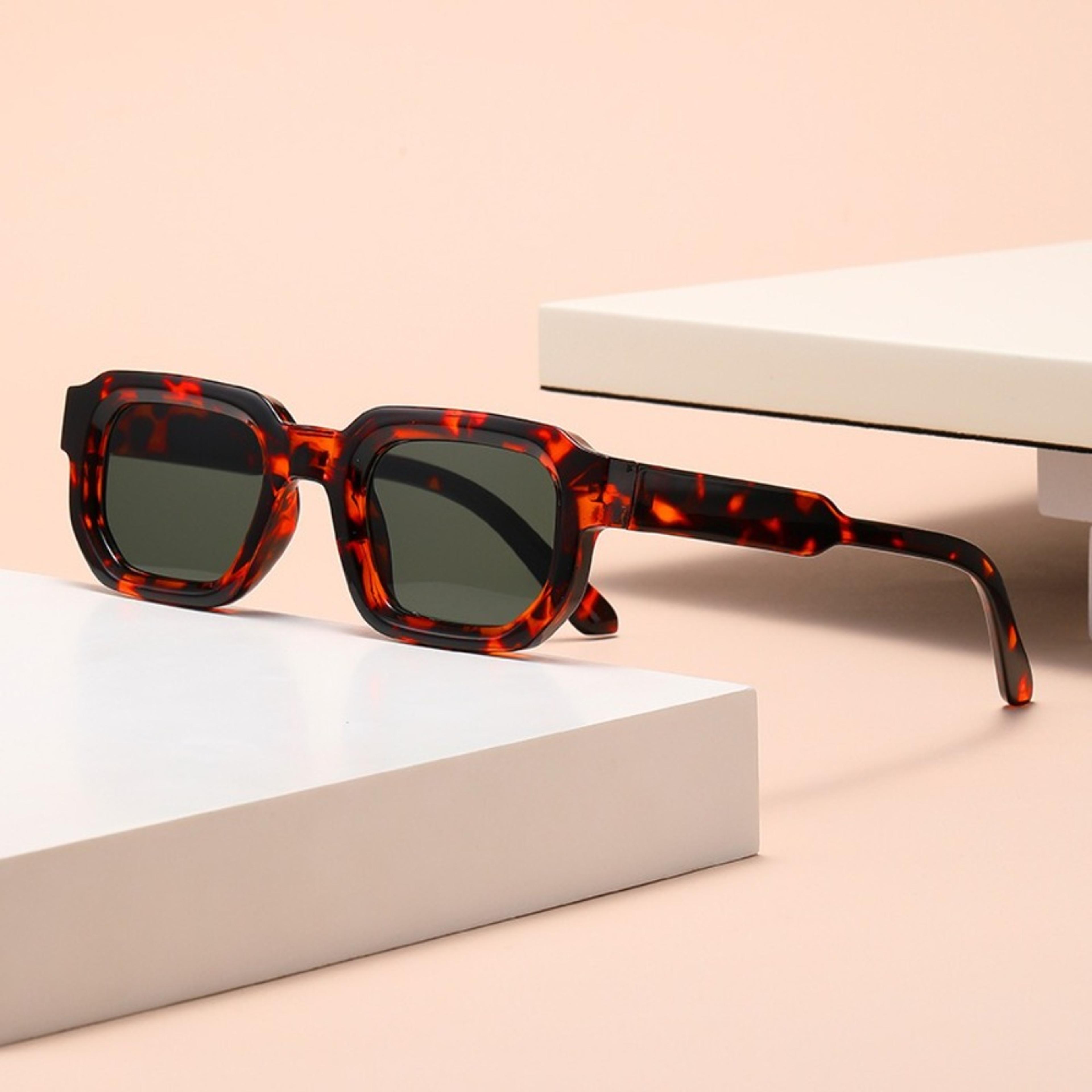 retro square sunglasses small frame fashion eyewear for women