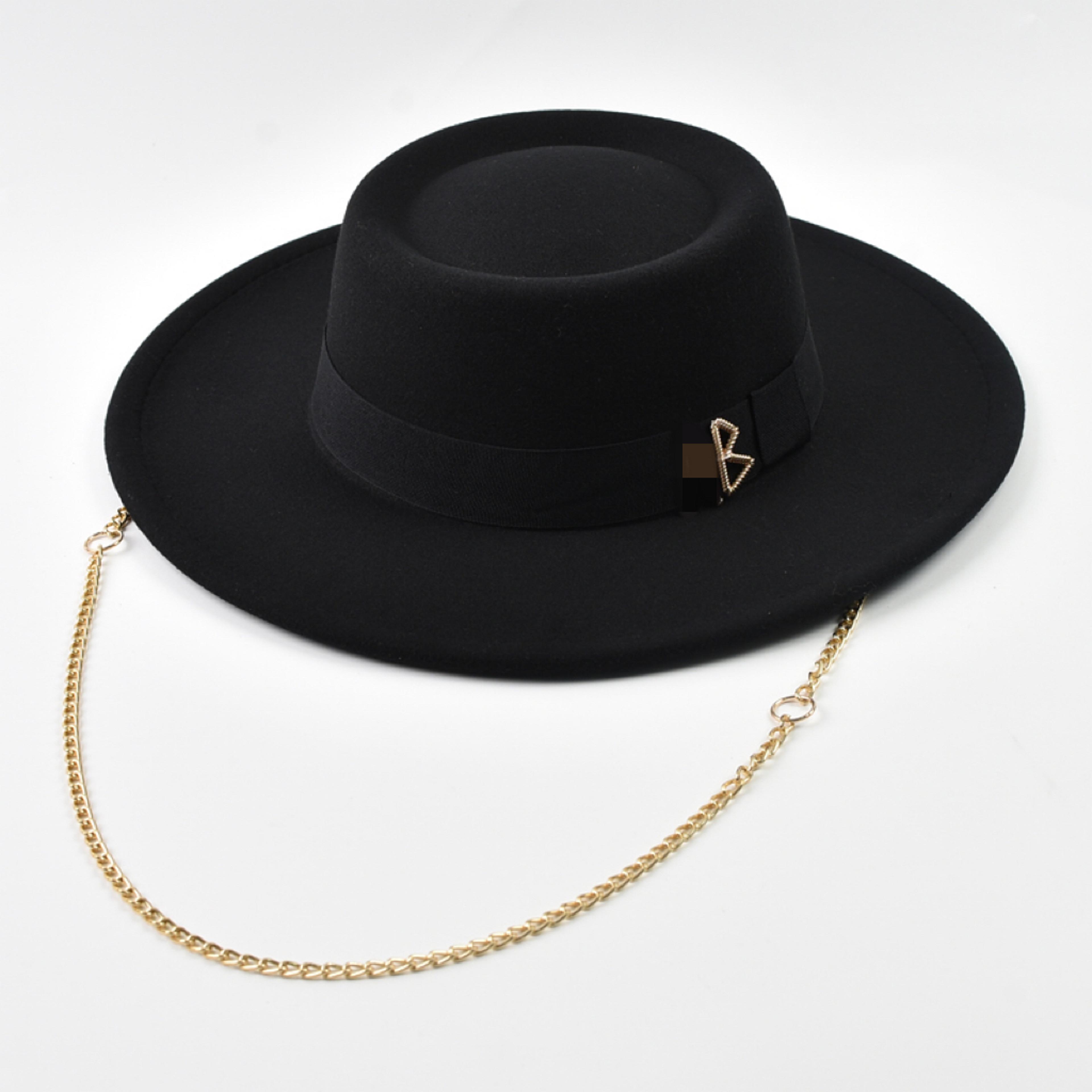 elegant women's fedora hat with metal accent premium felt fedora hat for derby, wedding & winter style