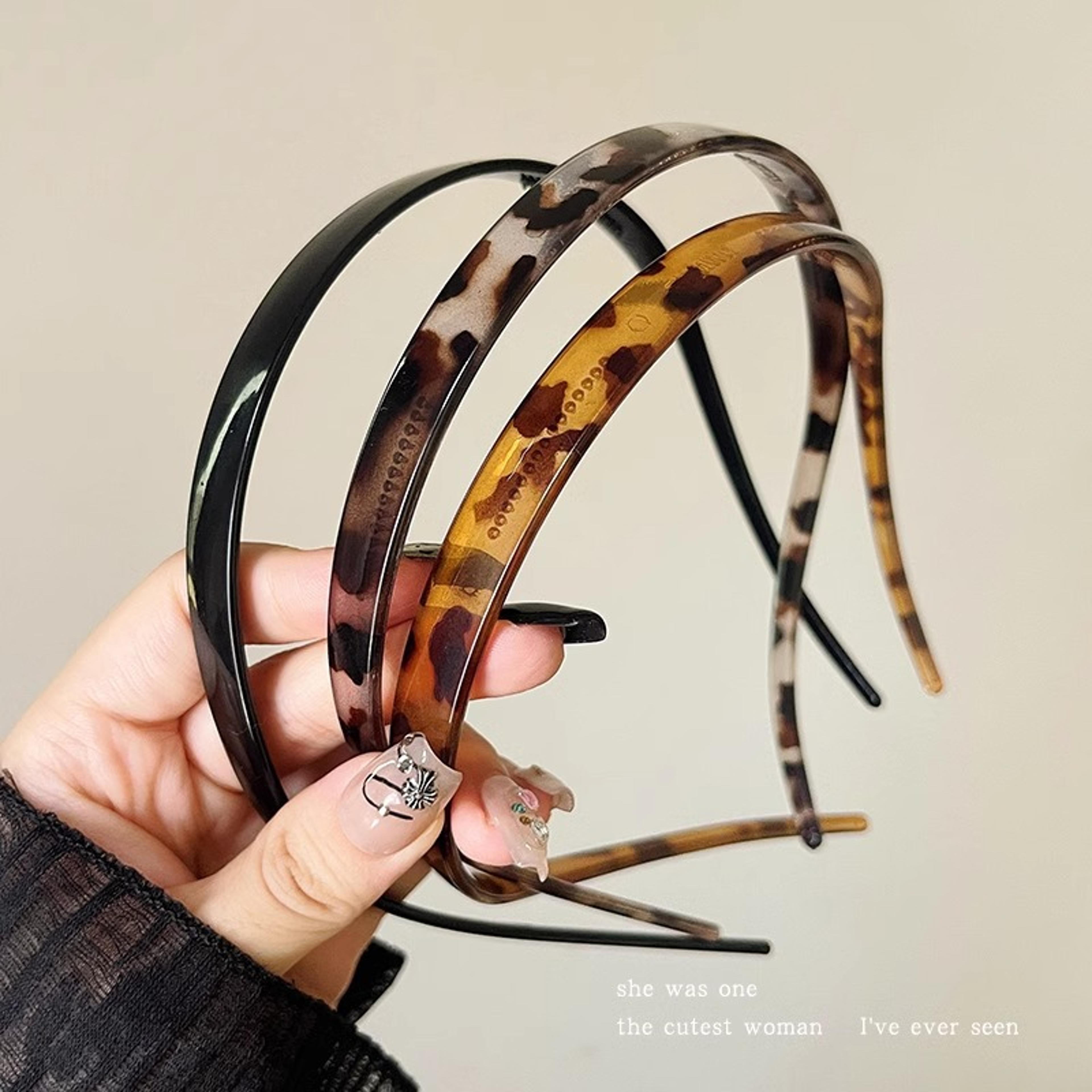 invisible sunglasses headband anti slip acrylic hair hoop for women everyday styling