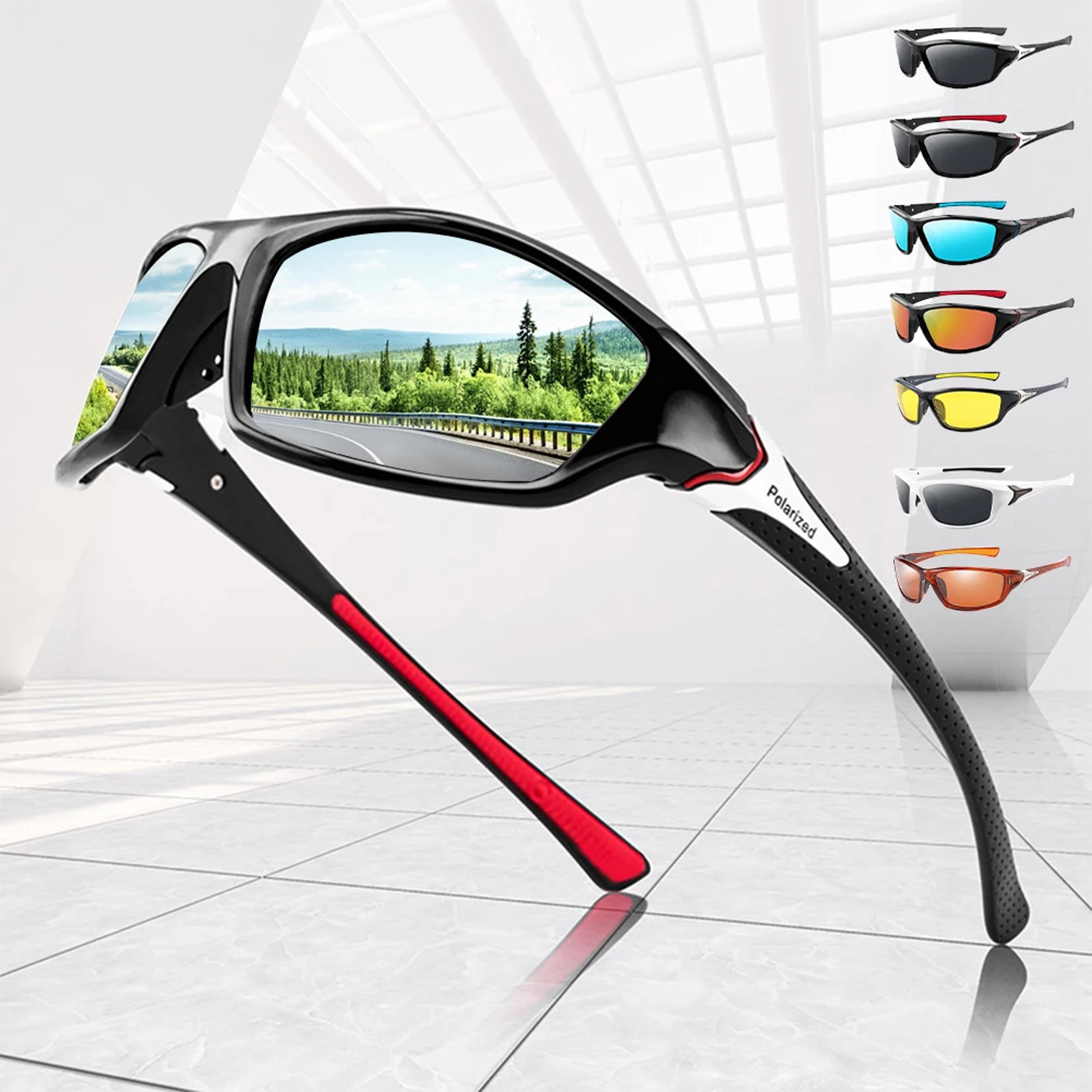 classic polarized sunglasses square frame driving sunglasses for men & women