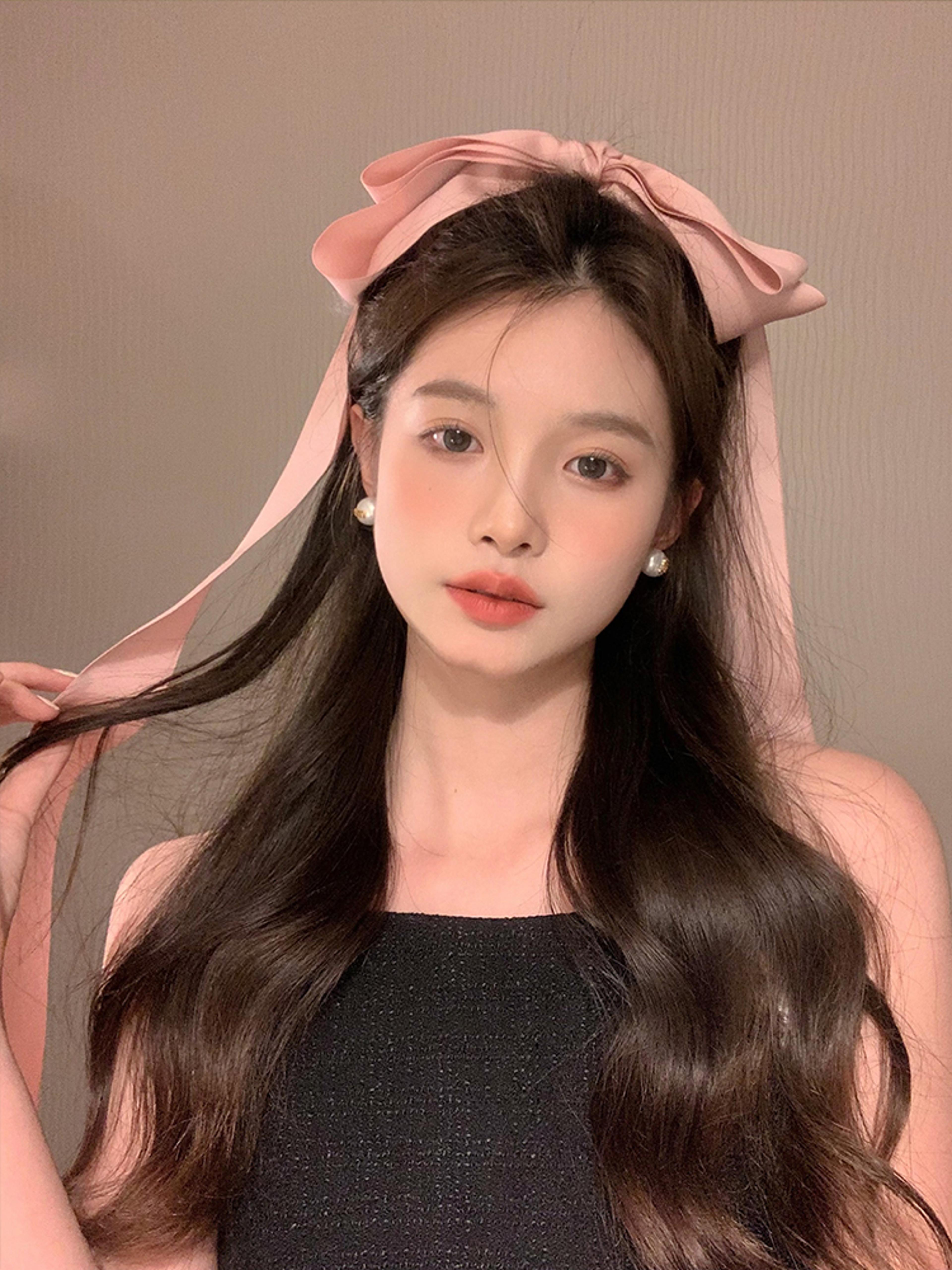 elegant oversized bow hair clip ballet ribbon hair clip for girls & women