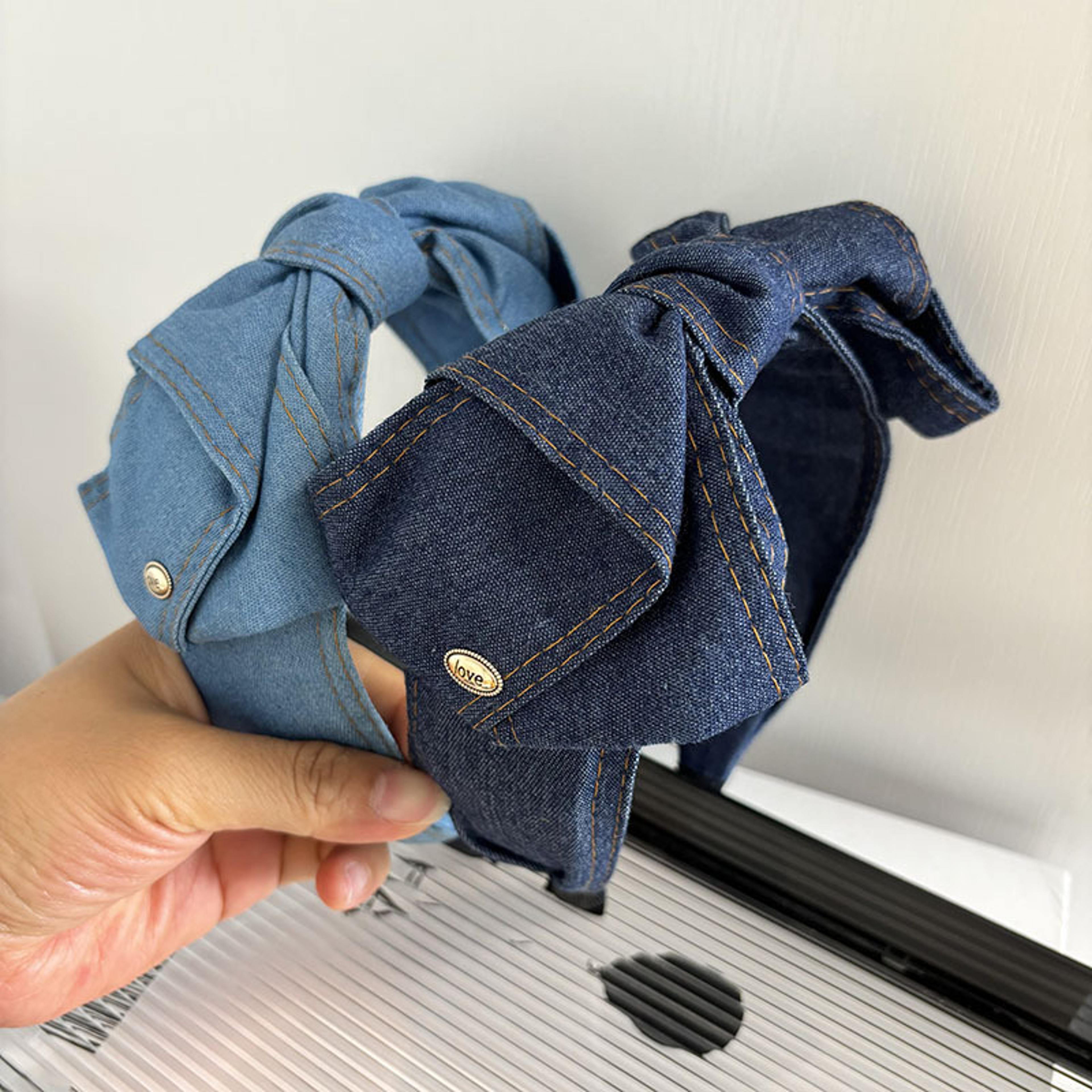 elegant knotted headband for women soft fabric headband with wide non slip comfort