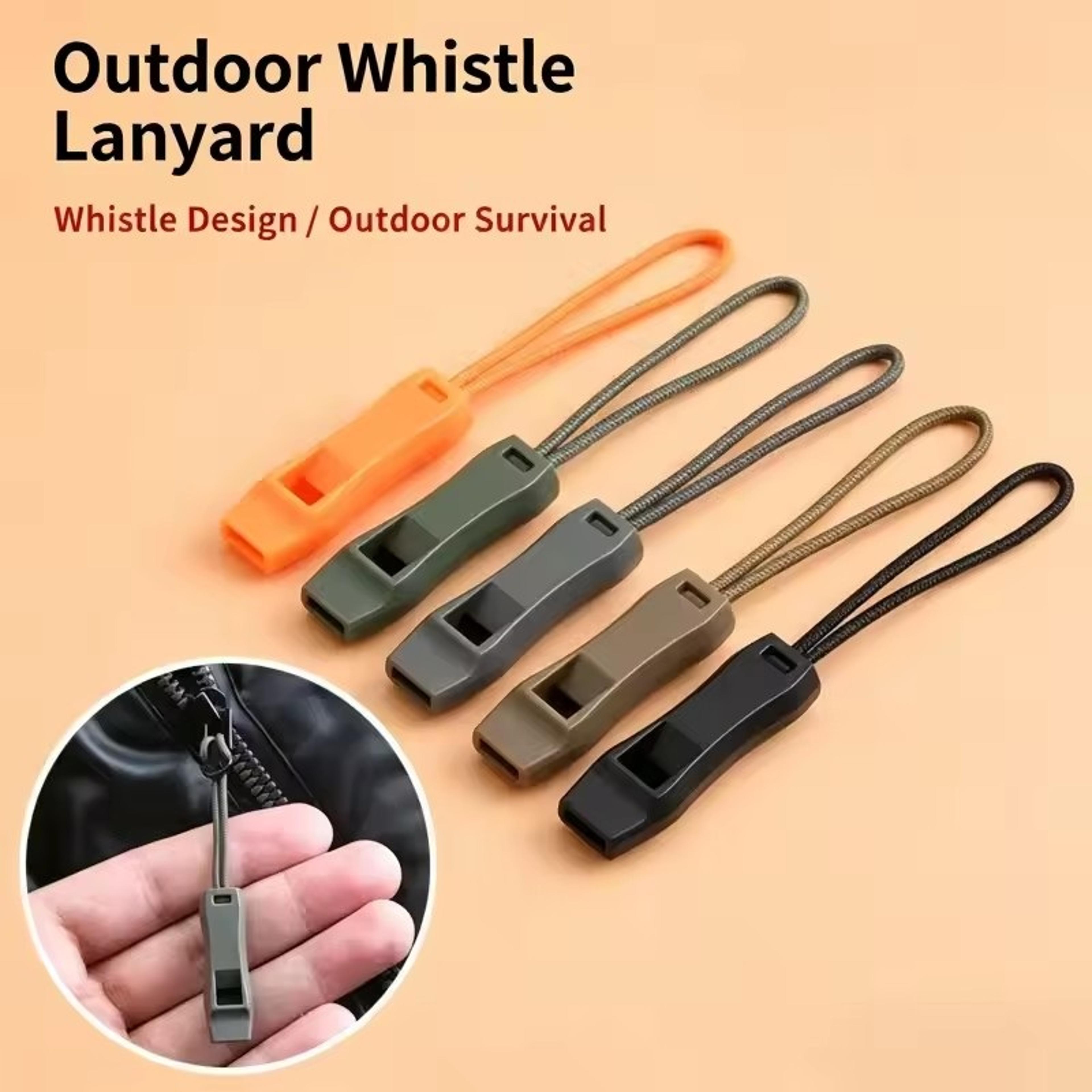 emergency whistle with lanyards for camping safety hiking and outdoor survival