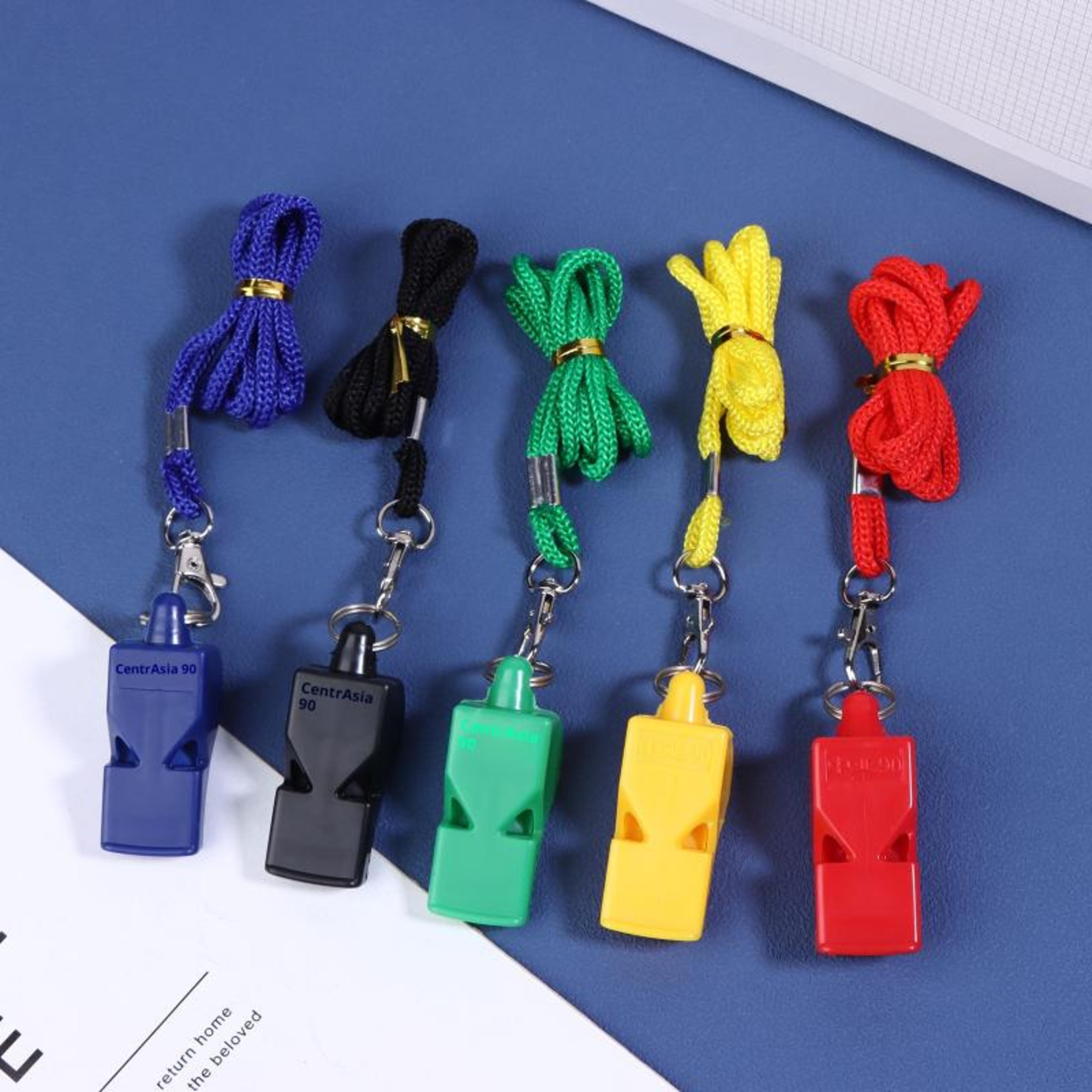 professional sports whistle with lanyard for coaches, referees & emergency safety