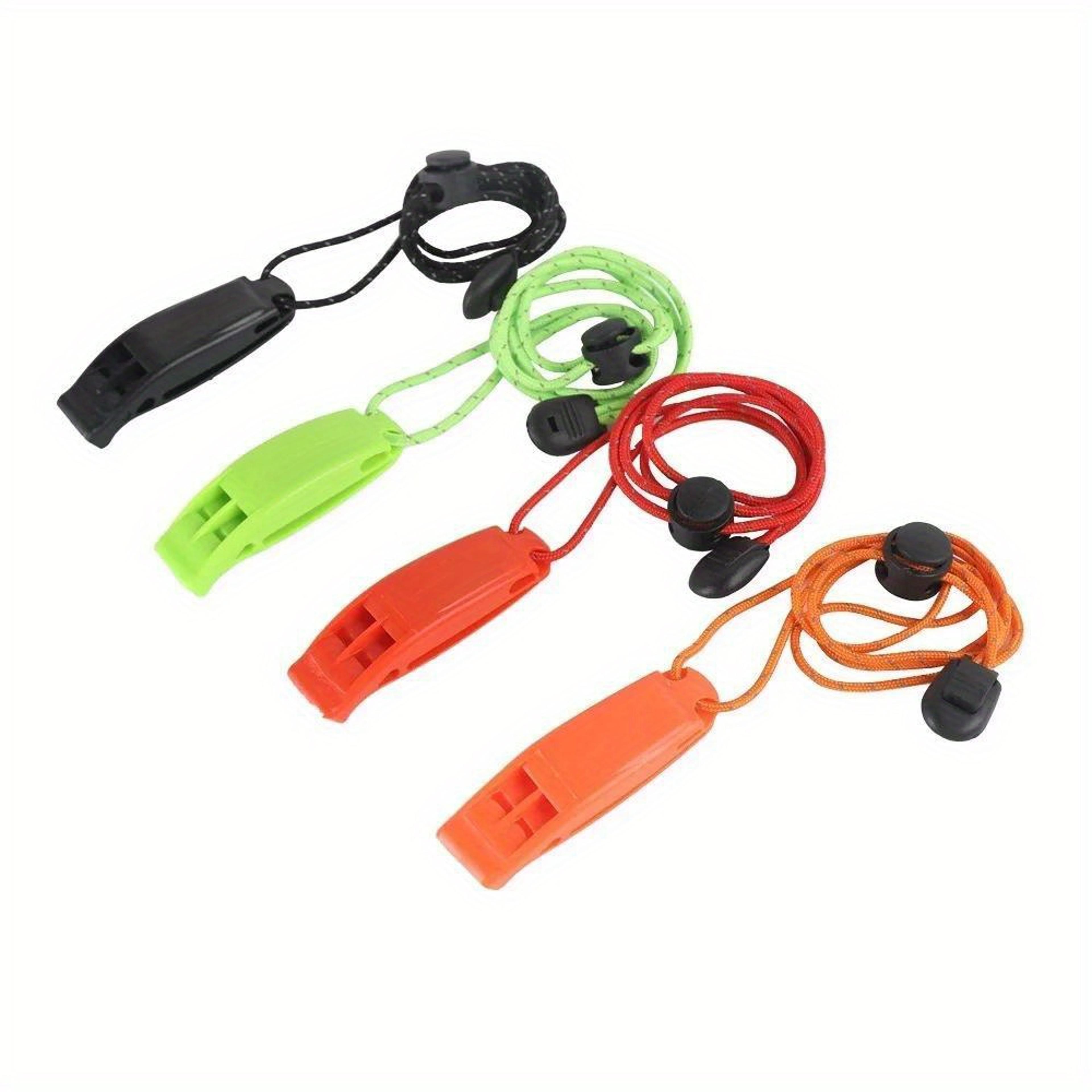 outdoor camping whistle emergency safety signal whistle for hiking, sports & survival