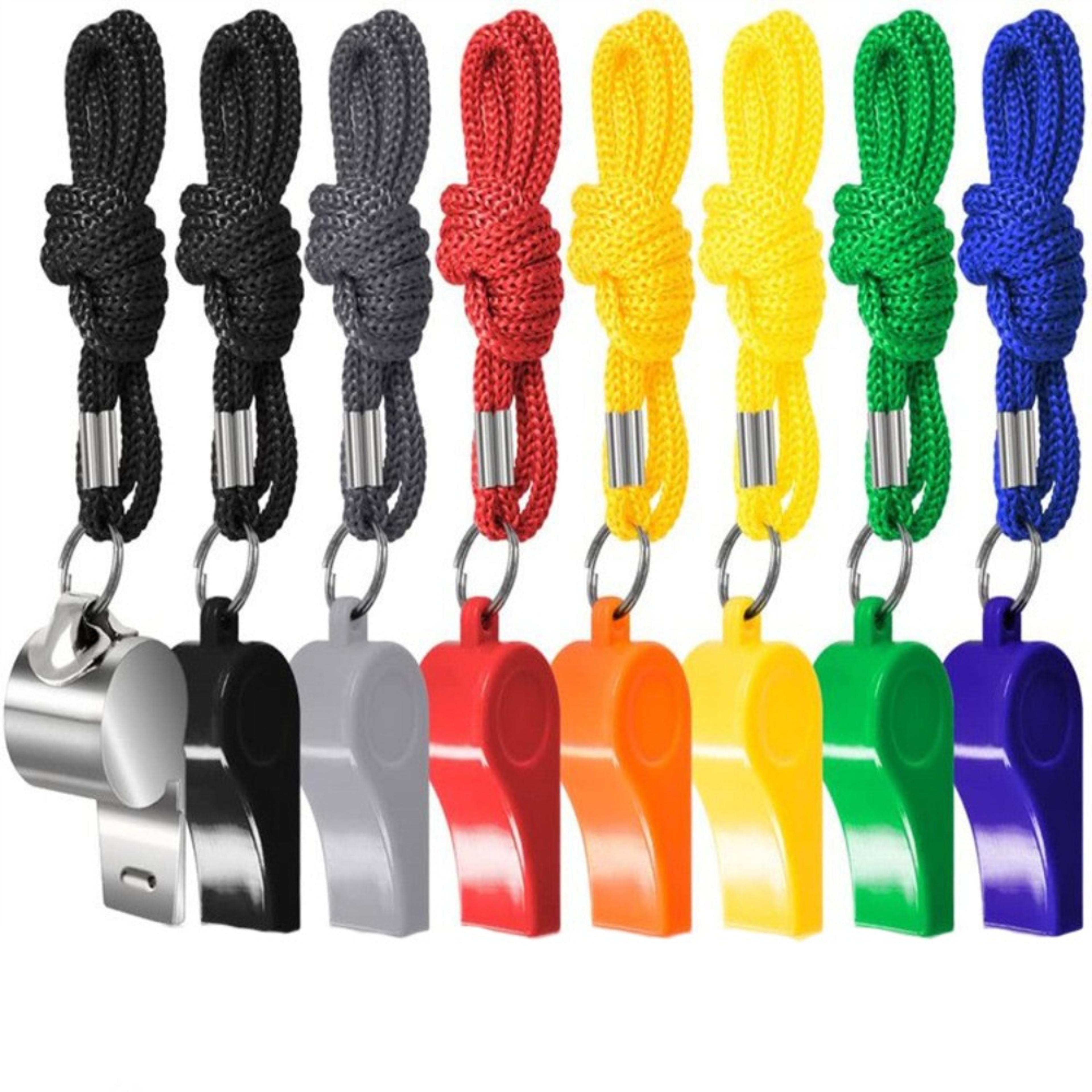professional sports whistle with lanyard loud referee whistle for coaches training & outdoor use