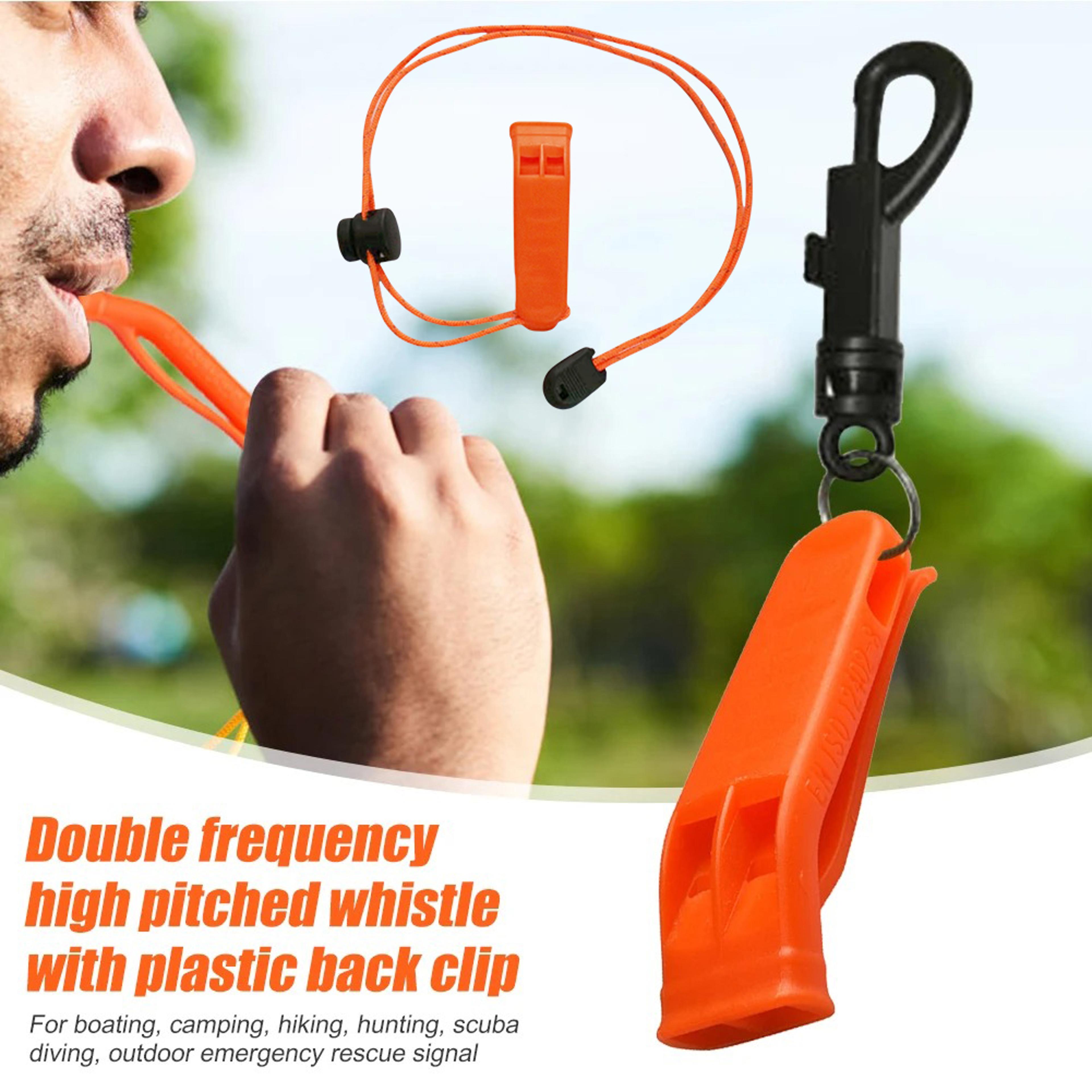 outdoor survival whistle emergency safety signal whistle for hiking, sports and rescue