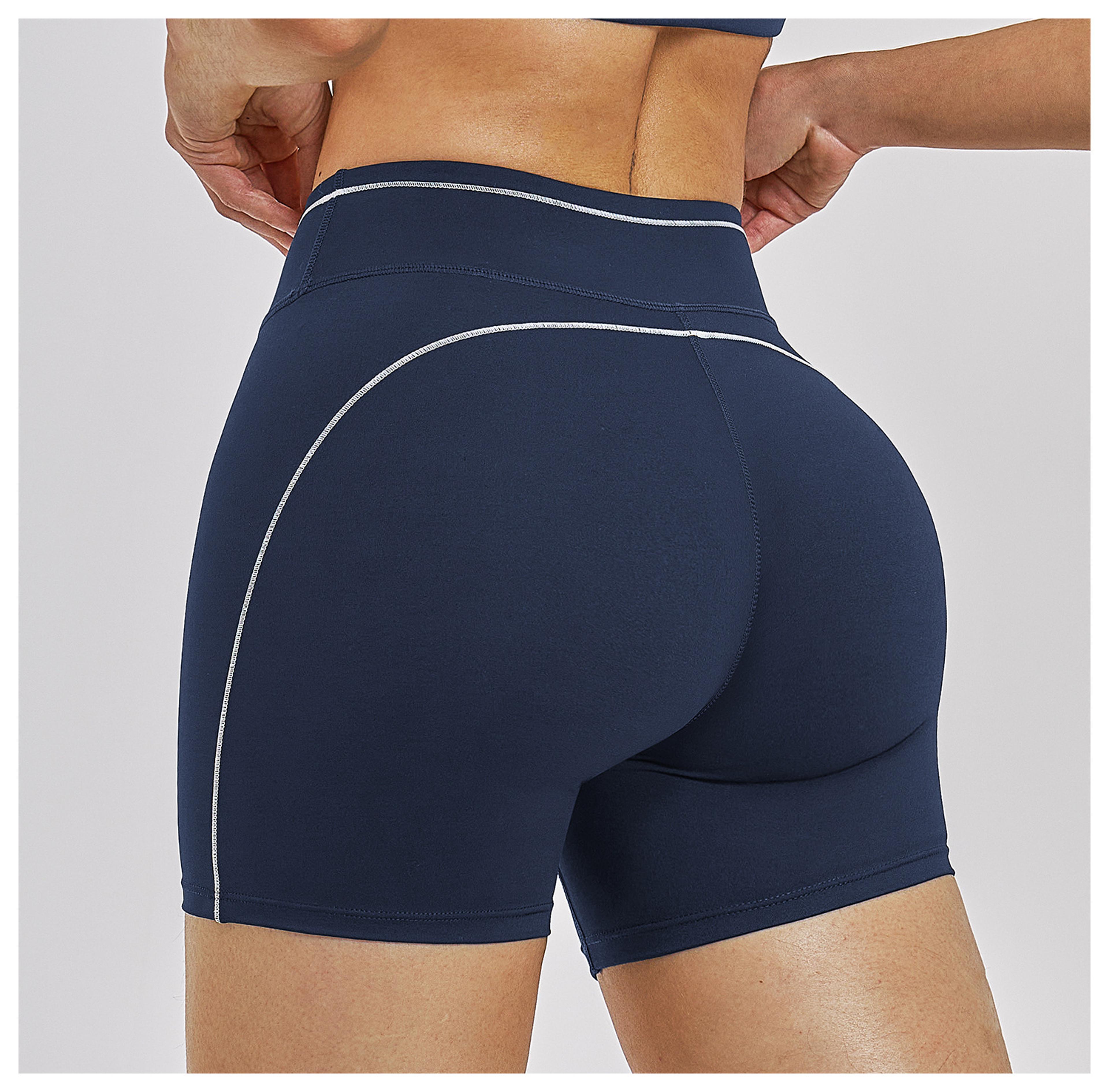 flex fit high waist workout shorts for women breathable women's yoga shorts for gym & running