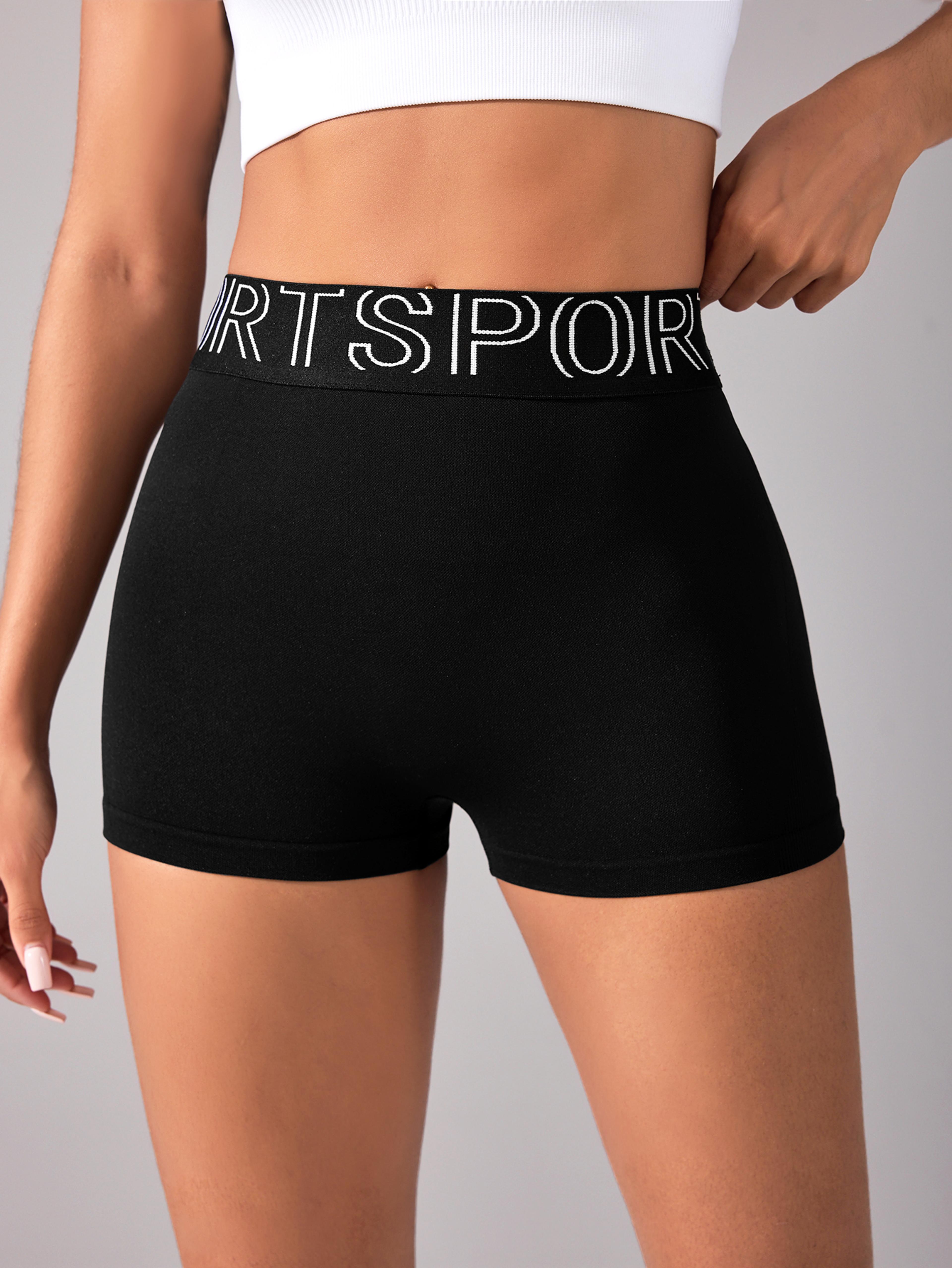 high waist yoga shorts for women stretchy gym shorts for women for fitness, running & training