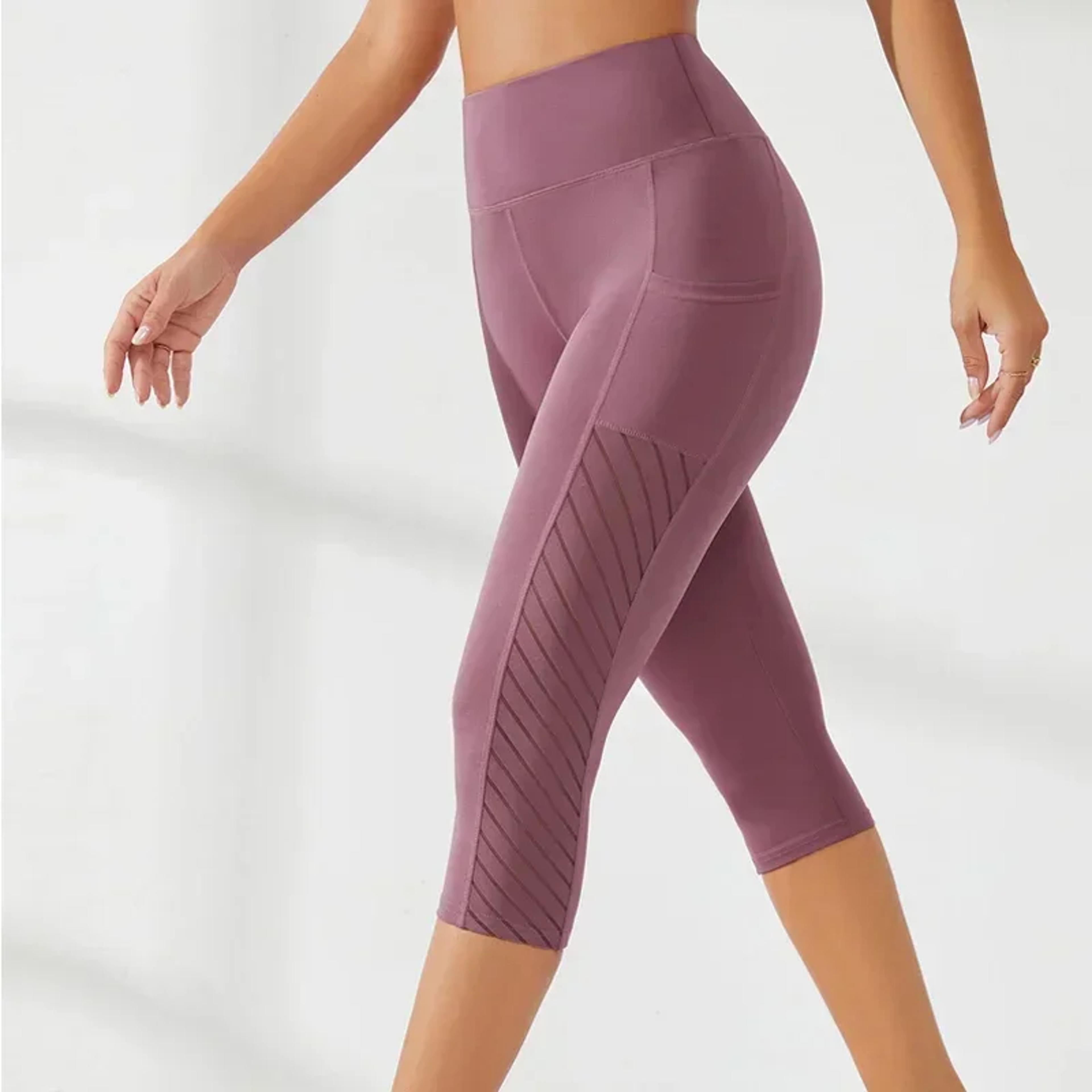 high waist workout shorts for women quick dry yoga running shorts with side pockets