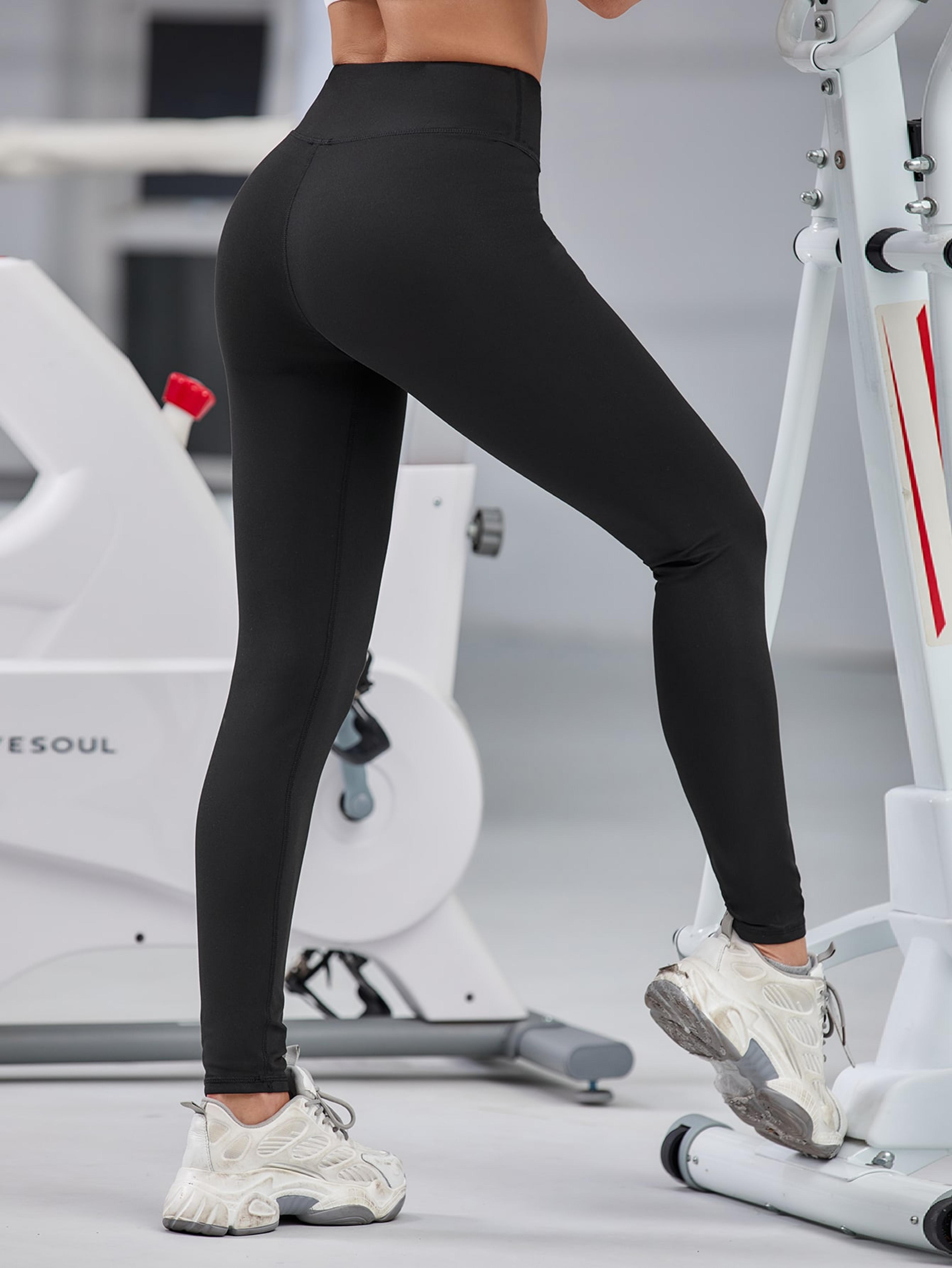 high waist yoga leggings for women push up gym running tights
