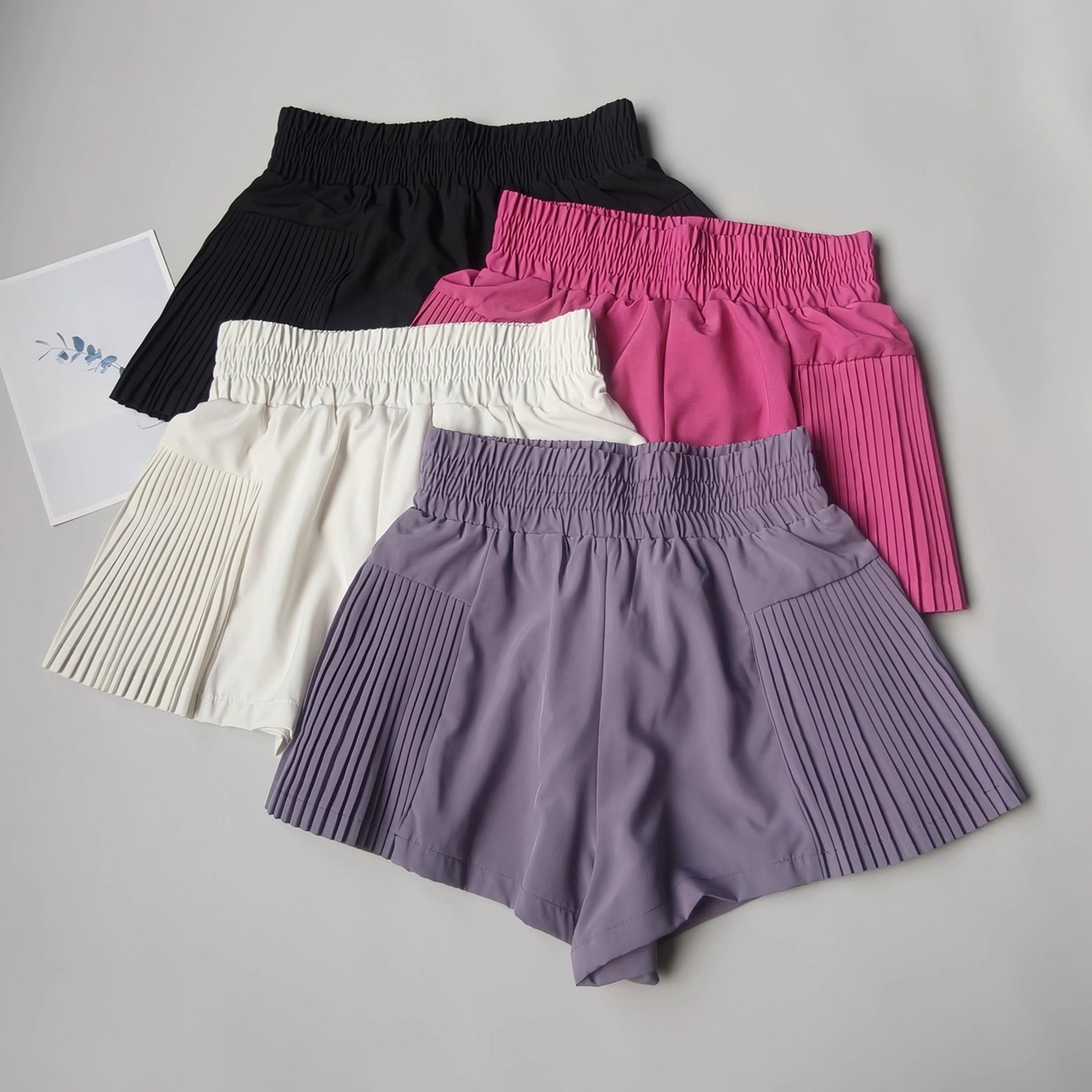 women's high waisted workout shorts quick dry running shorts for fitness & training