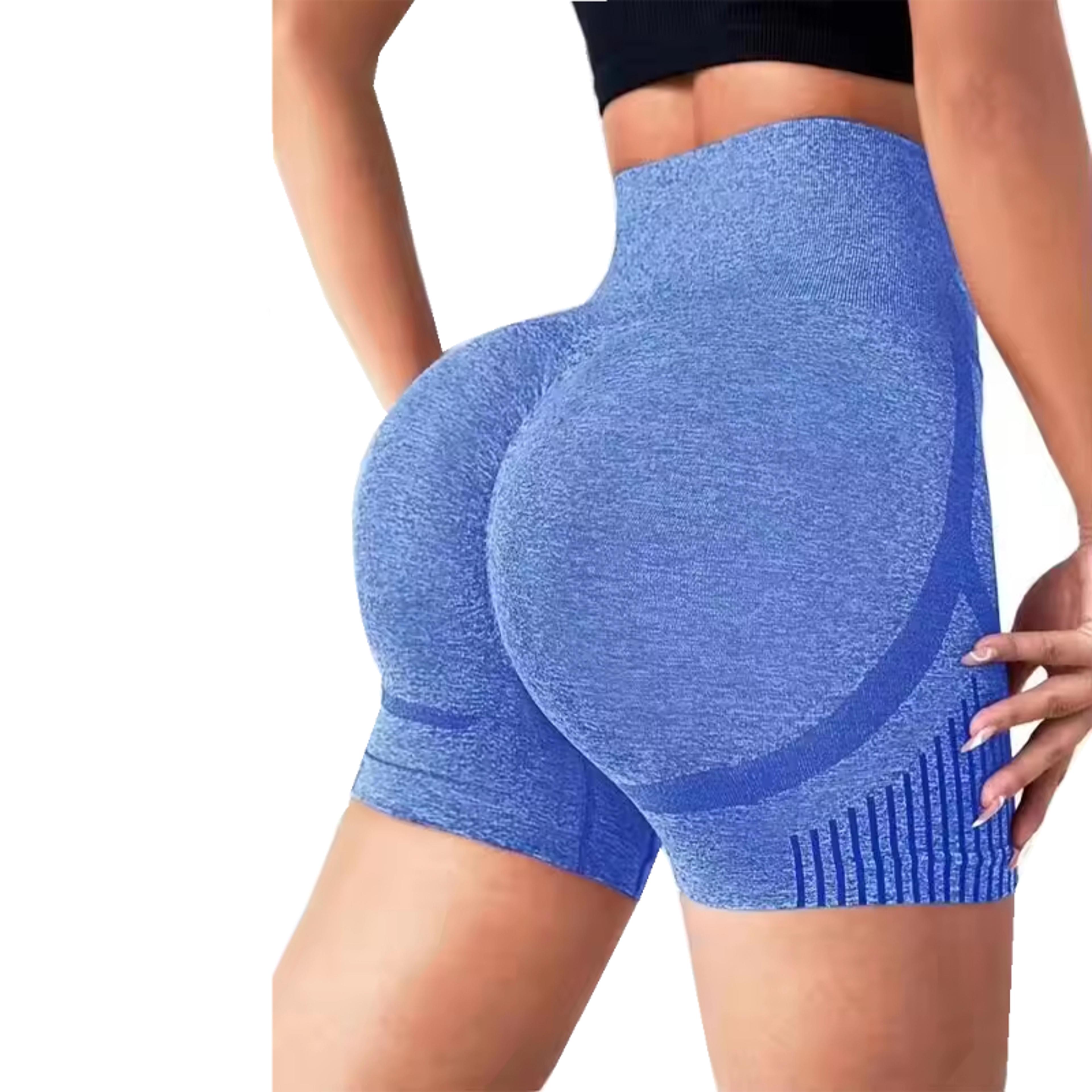 women's high waist yoga shorts butt lifting women's workout shorts for gym, running & fitness