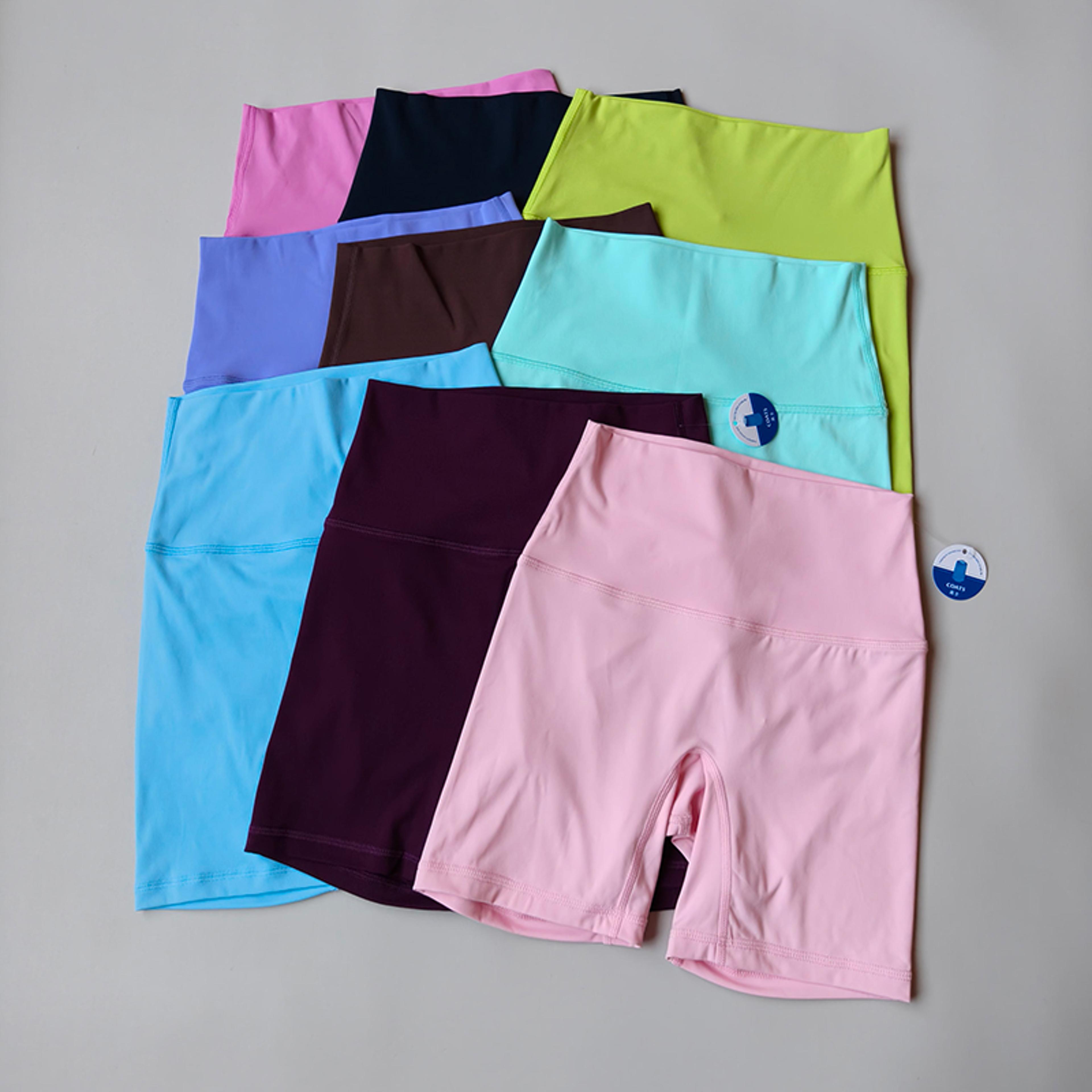 seamless yoga shorts for women high waisted scrunch bum gym biker shorts