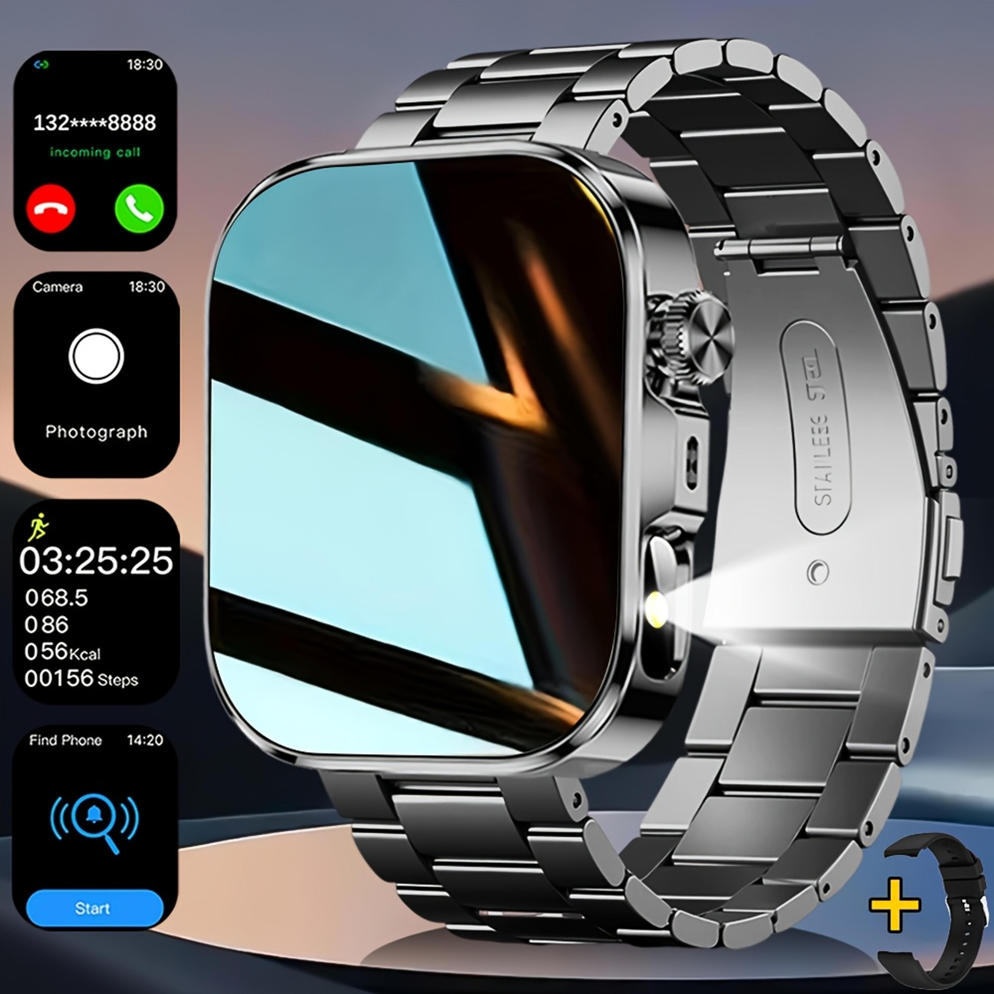 premium smart watch with fitness tracker, gps & multi sports modes for android and iphone