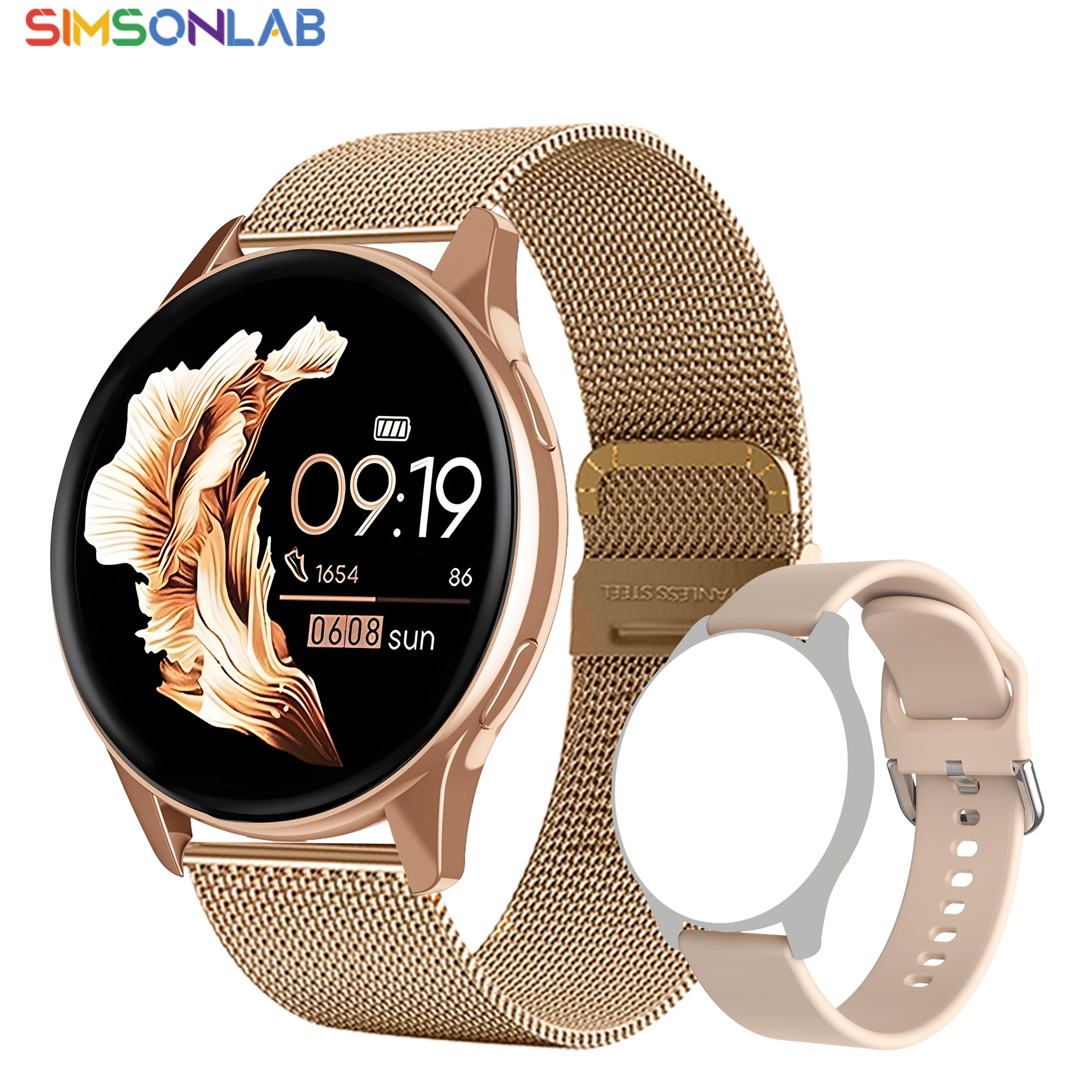 global bluetooth calling smartwatch with hd display, fitness tracker & health monitor for android & iphone