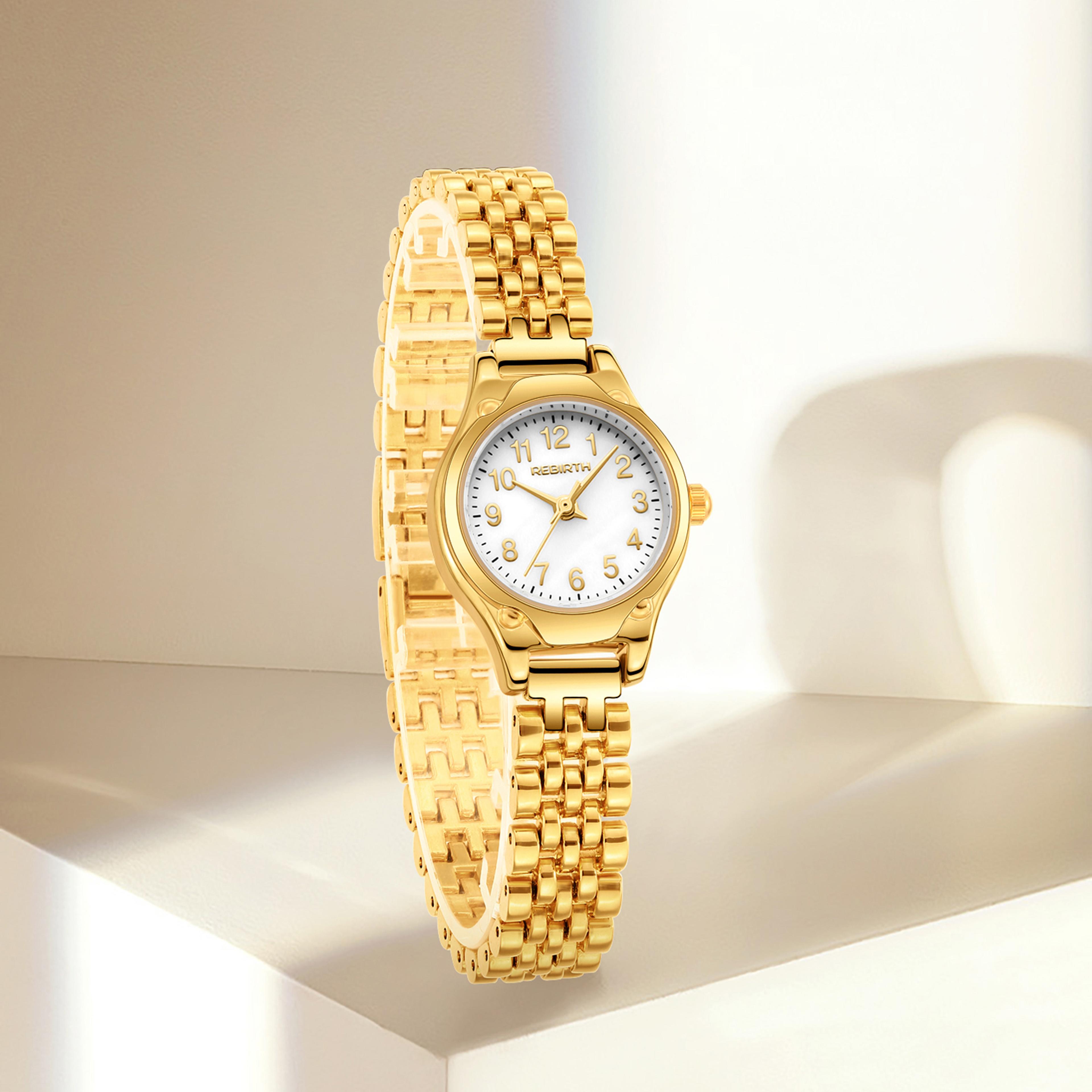 elegant women's quartz watch compact dress watch for everyday & special occasions