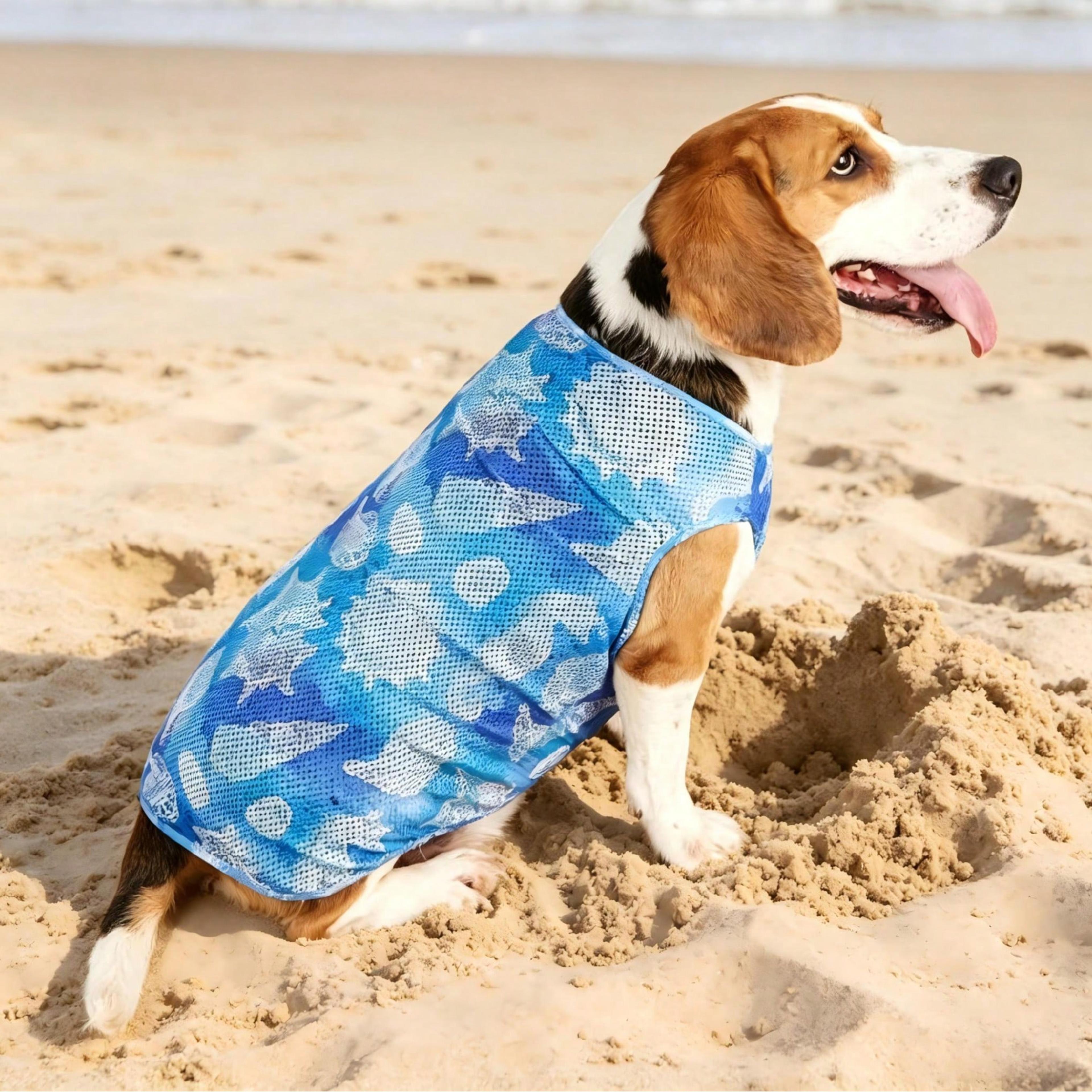 breathable dog summer shirt soft dog vest for small & medium dogs
