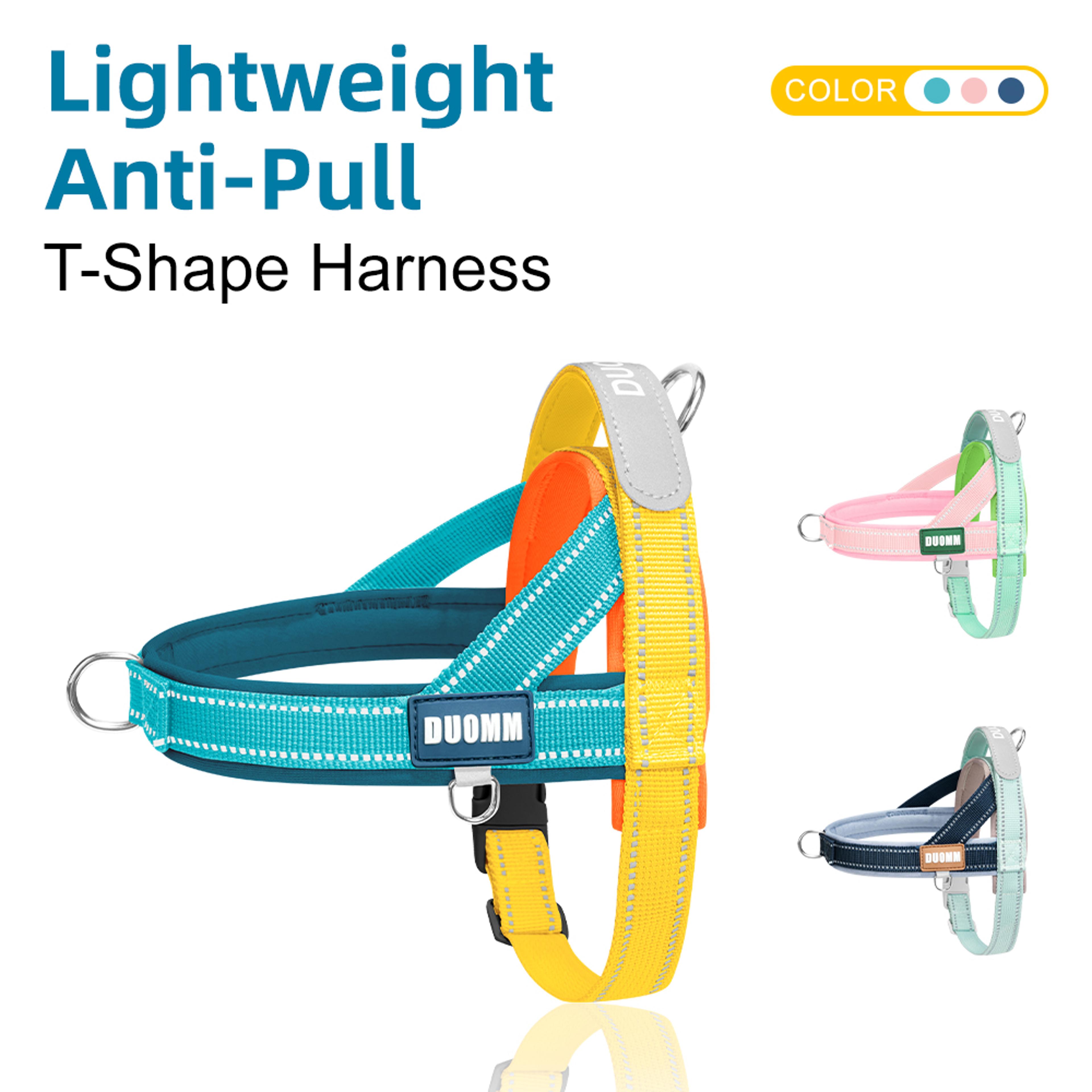 reflective no pull dog harness breathable step in soft padded walking vest