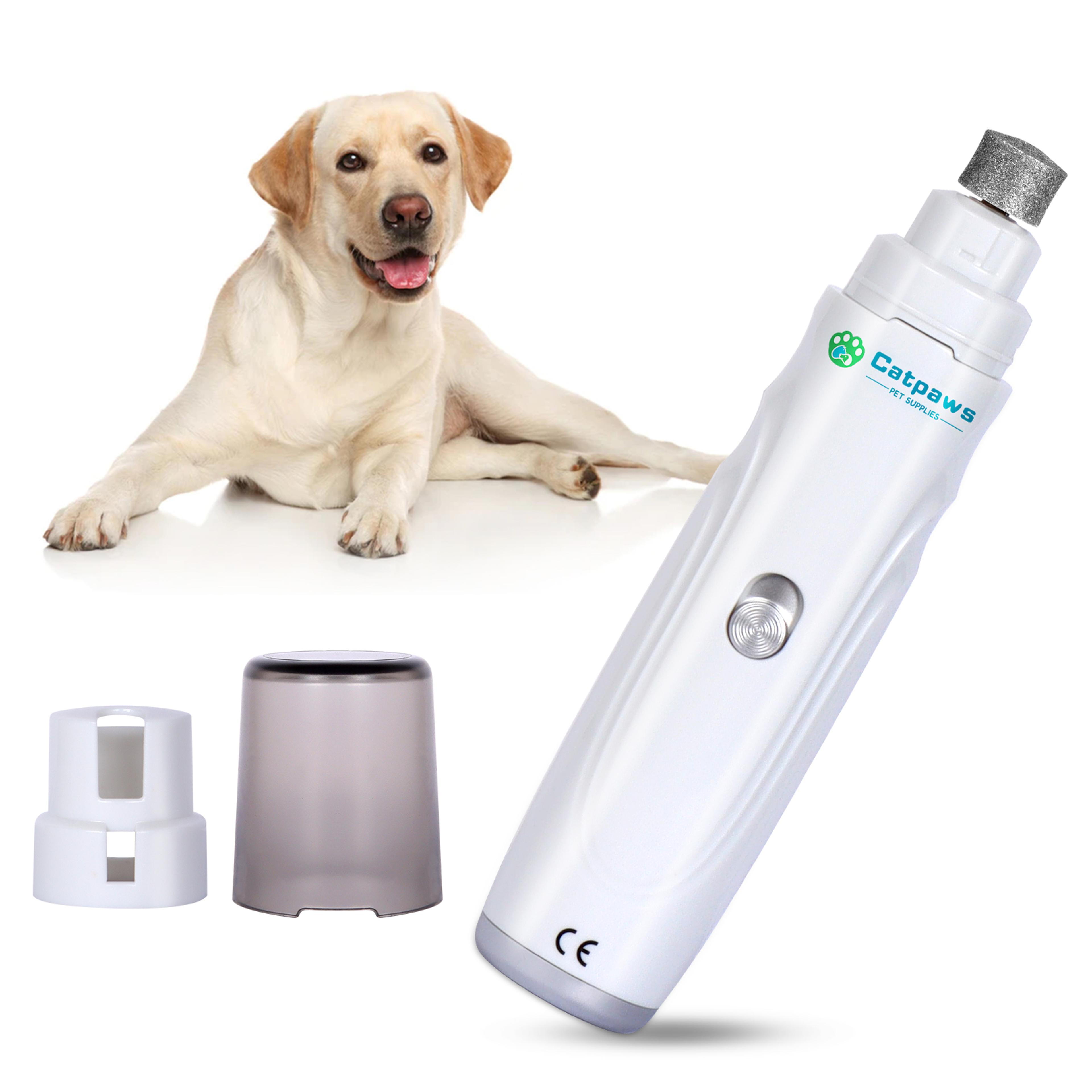 rechargeable dog nail grinder quiet speed electric pet nail trimmer for dogs & cats