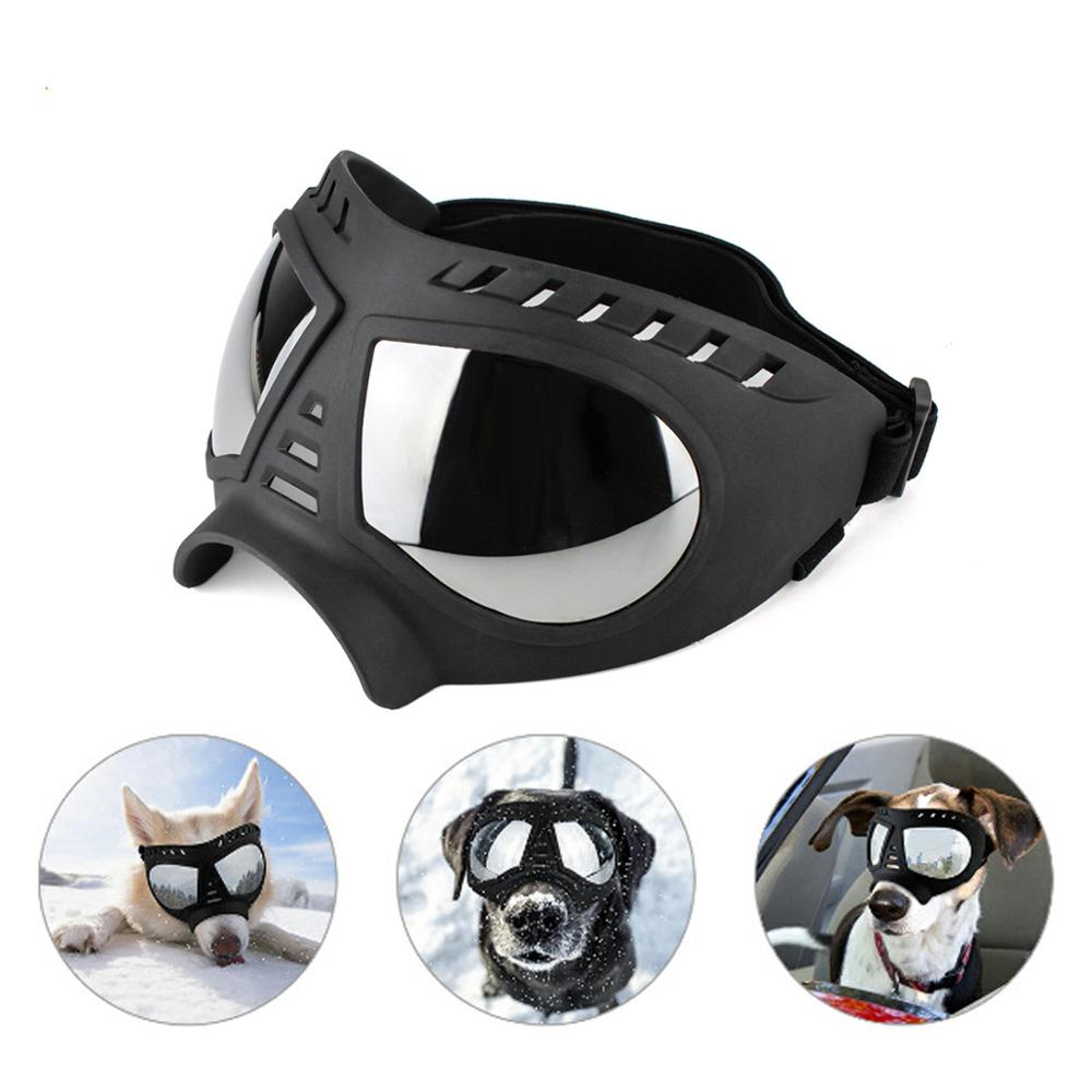 uv protection dog sunglasses windproof dog goggles for medium & large dogs