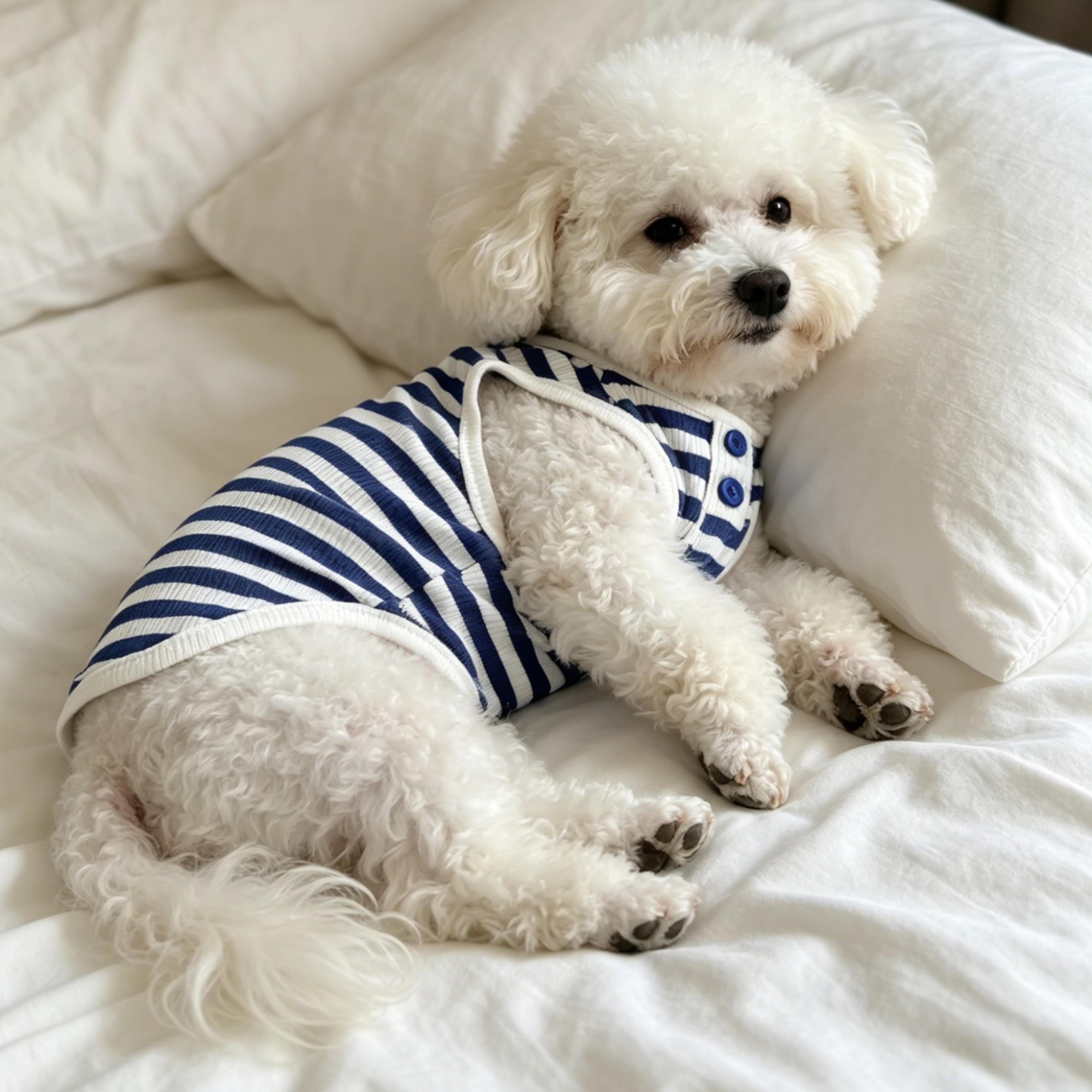 breathable summer pet clothes lightweight stretchy shirt for small dogs & cats